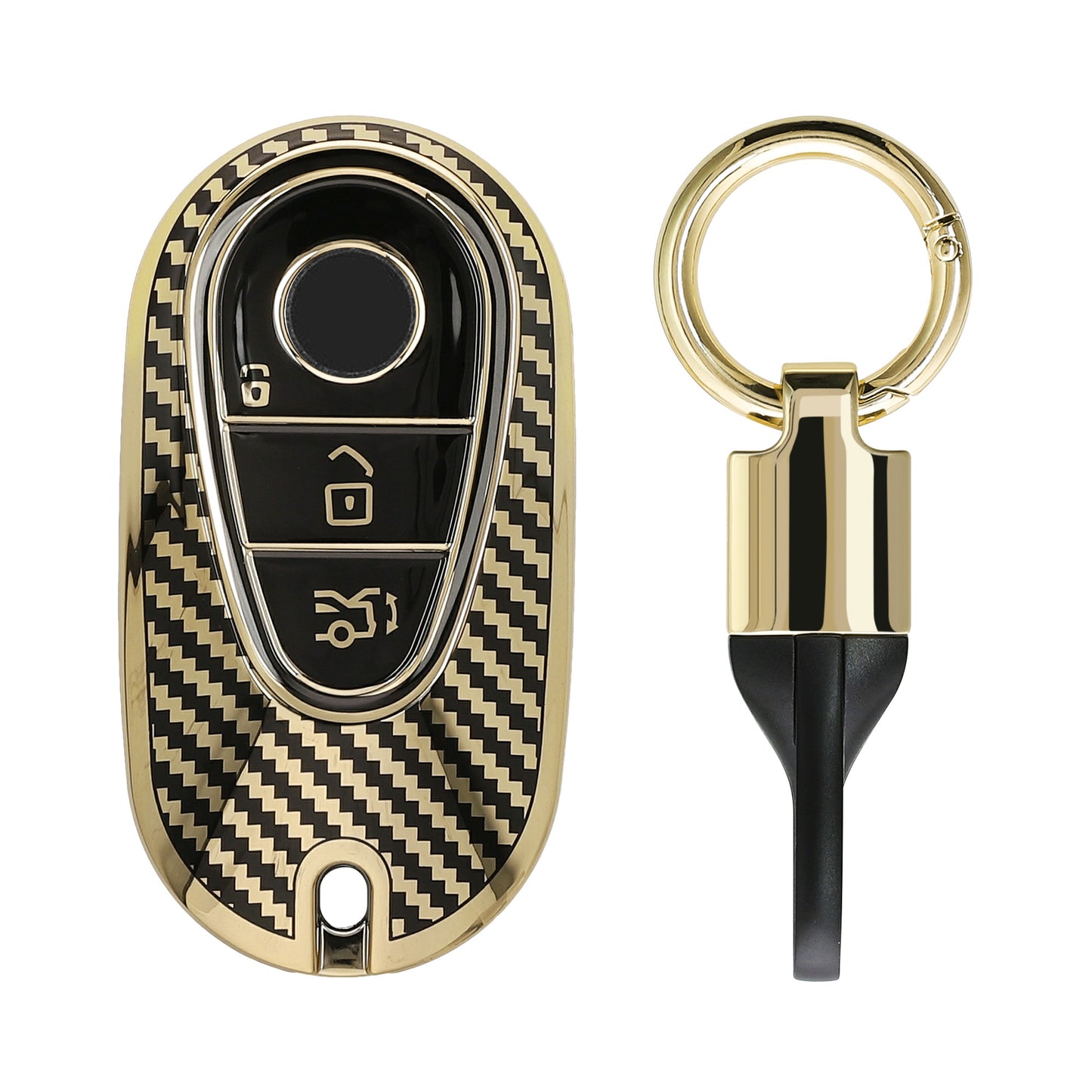 Case for Mercedes Benz 3-Button Smart Car Key
