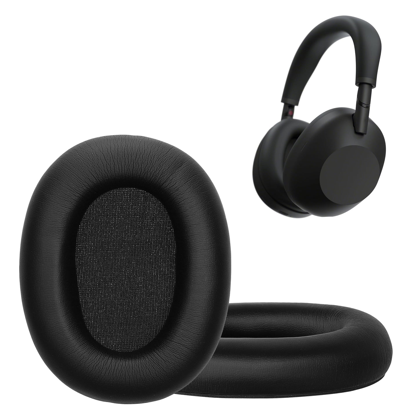 kwmobile Ohr Polster für Sony WH-1000XM6 Ohrpolster Ersatz Ohrpolster Kopfhörer Ersatzteile Kopfhörer Ersatzpolster Over Ear Headphones