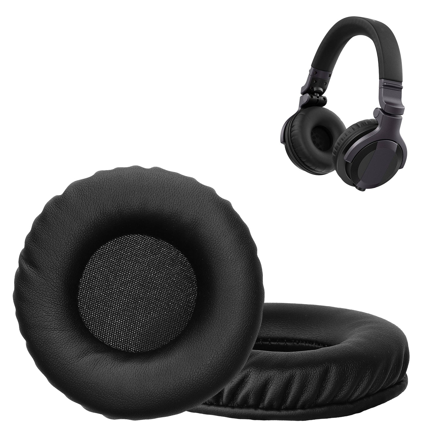 kwmobile Ohr Polster für Pioneer DJ HDJ-CUE1 Ohrpolster Ersatz Ohrpolster Kopfhörer Ersatzteile Kopfhörer Ersatzpolster Over Ear Headphones
