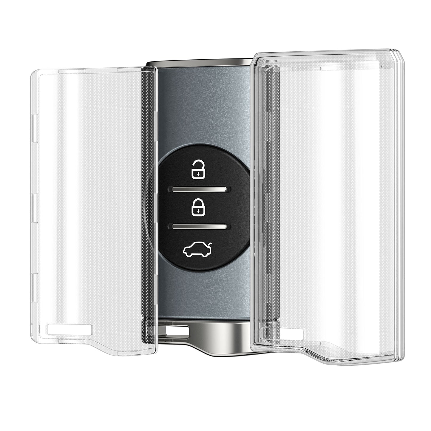 kwmobile Car Key Cover compatible with DR 6.0 / DR 5.0 - Silicone Protective Shell