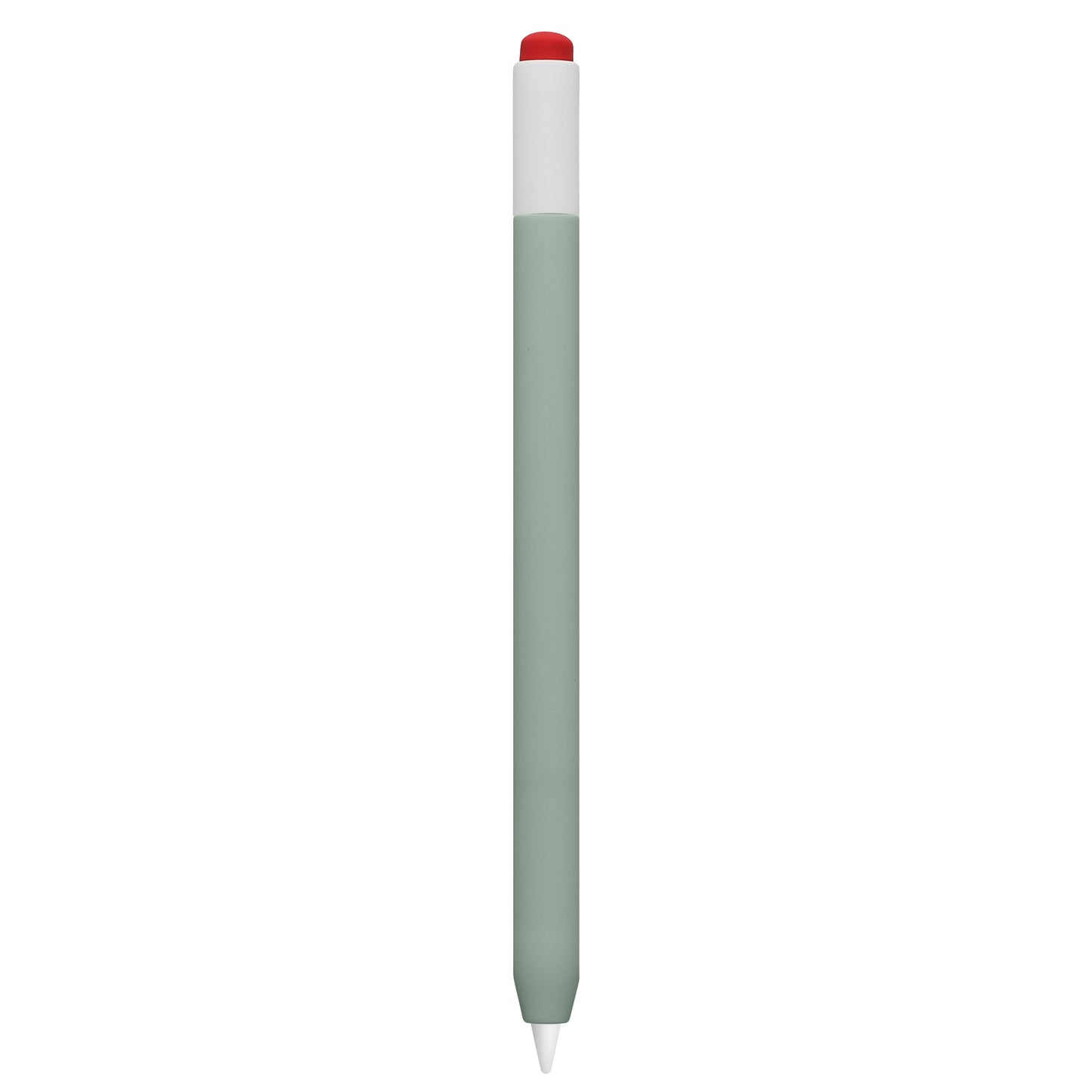 kwmobile Schutzhülle kompatibel mit Apple Pencil Pro / Pencil 2 - Hülle Stift Silikon Case - Schutz Abdeckung Ladeanschluss - Pastellgrün Pastellgrün