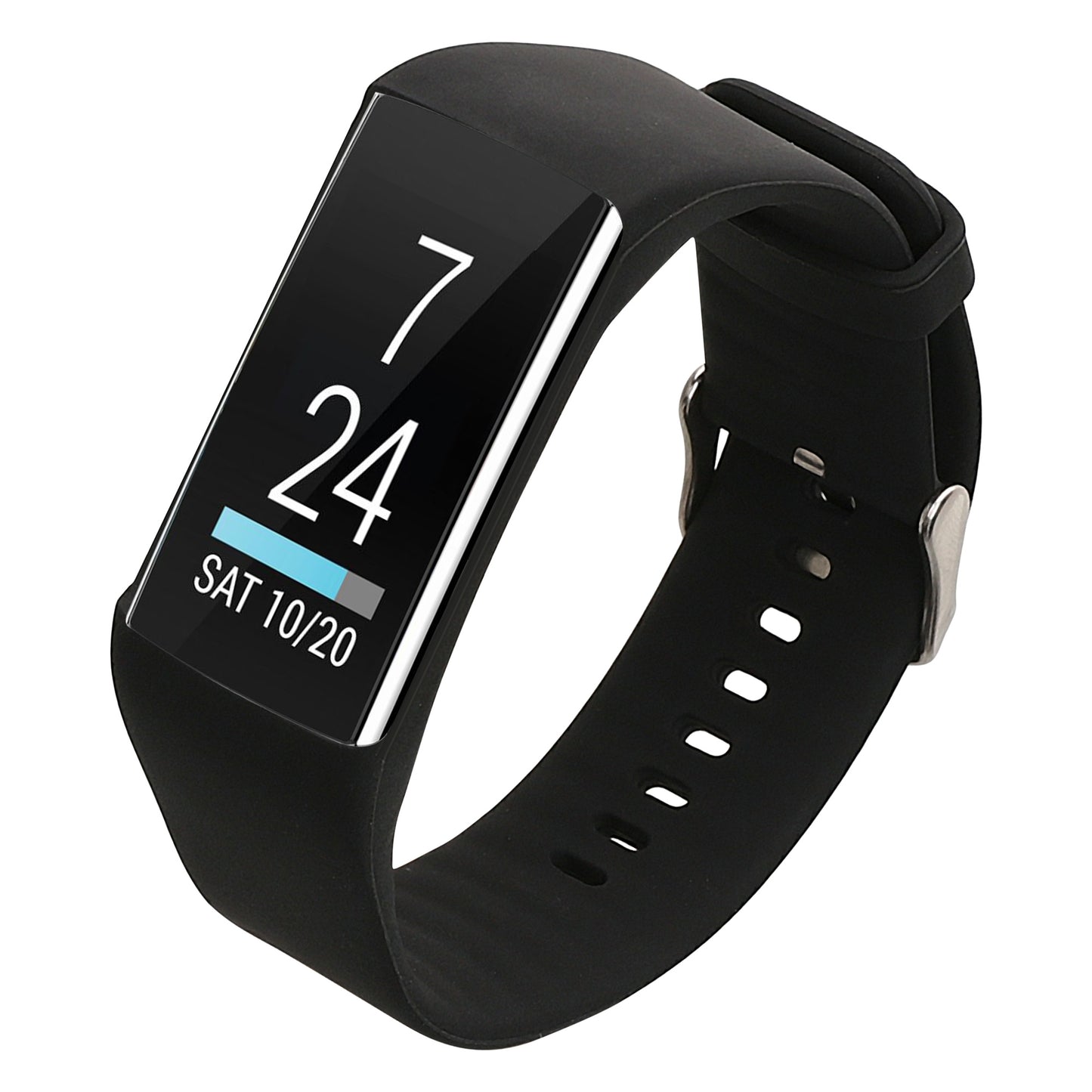 kwmobile Silicone Watch Strap for Polar A360 / A370 Wristband Replacement Band for Fitness Tracker Smartwatch