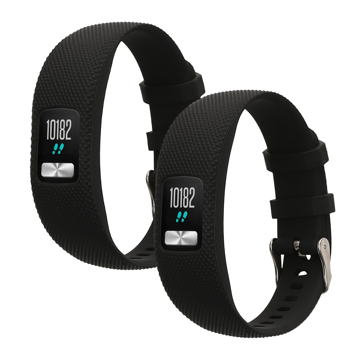 kwmobile Watch Strap for Garmin Vivofit 4 Wristband Fitness Tracker Band Set Replacement Strap Smartwatch