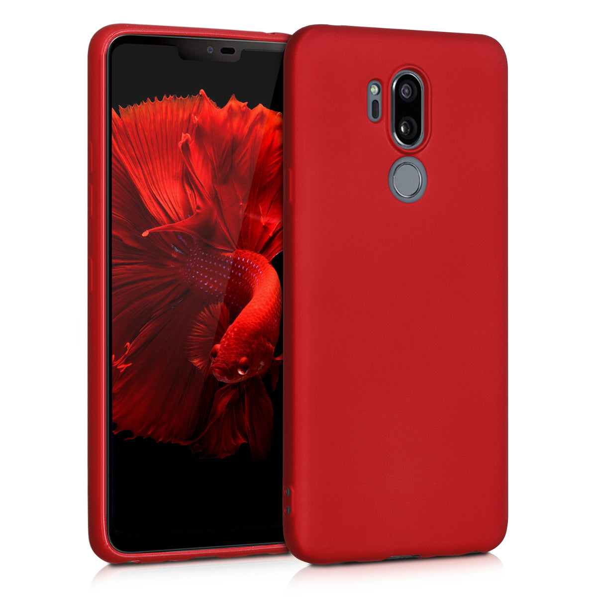 kwmobile Phone Case for LG G7 ThinQ / Fit / One Case - Silicone Case - Protective Cover