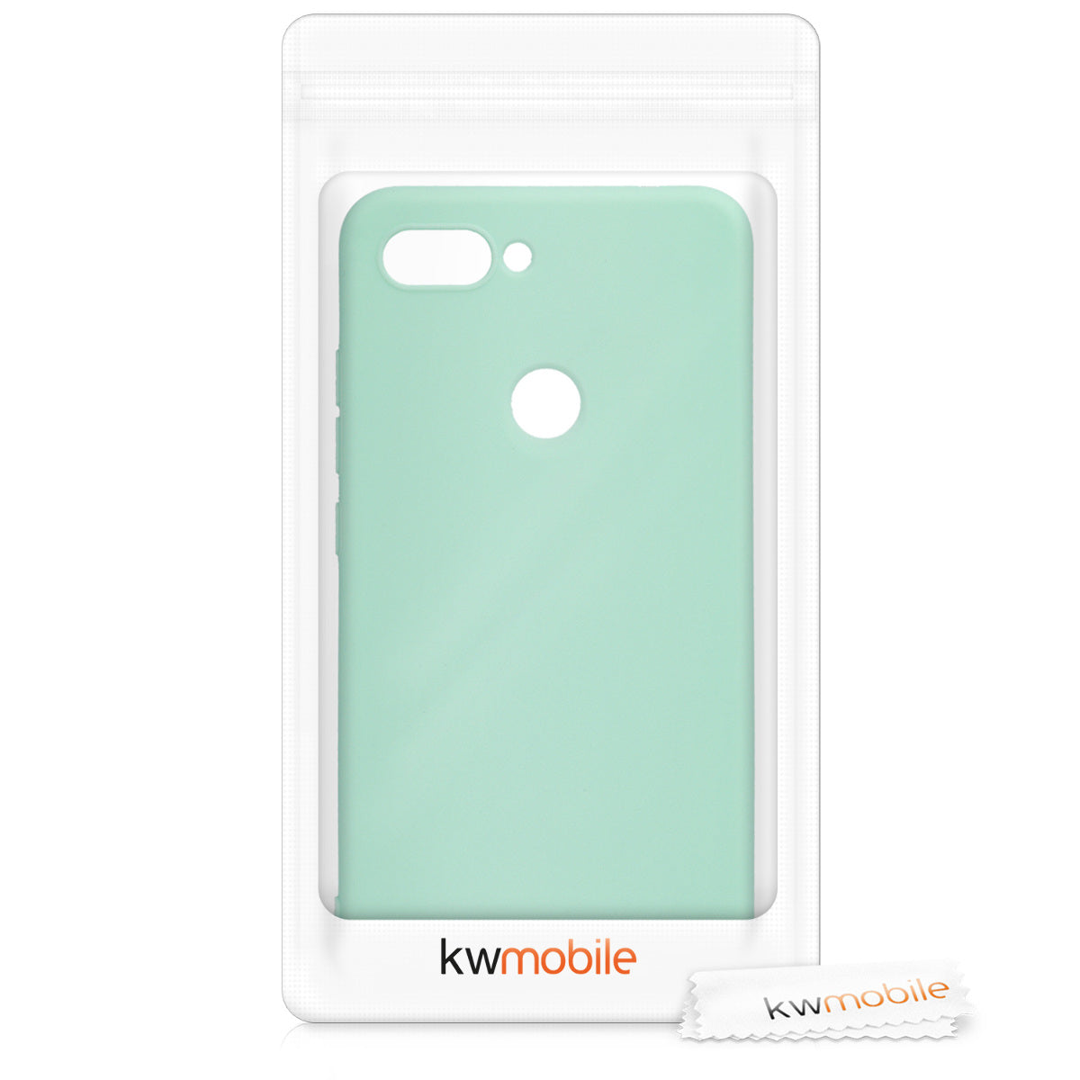 kwmobile Phone Case for Xiaomi Mi 8 Lite - Wireless Charging - Protective Cover