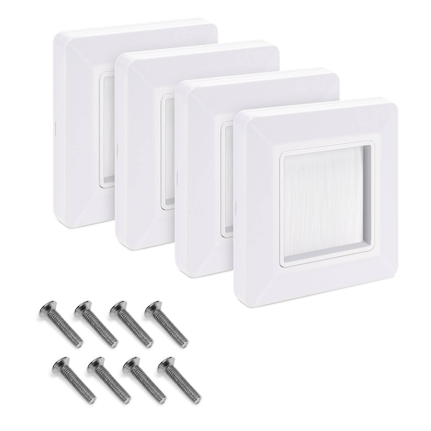 Aperture cable gland flush-mounted