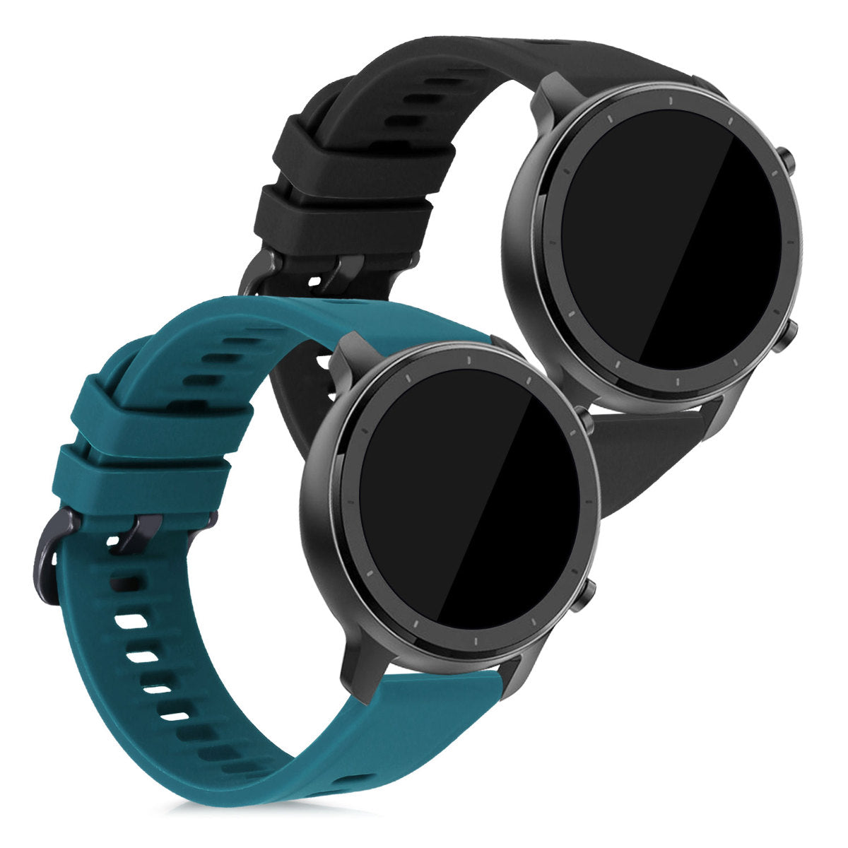 kwmobile Watch Strap for Huami Amazfit GTR (42mm) Wristband Fitness Tracker Band Set Replacement Strap Smartwatch