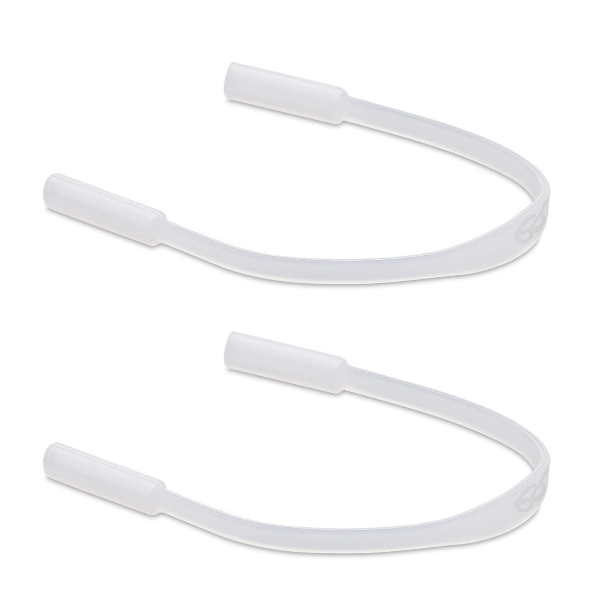 kwmobile Anti-Slip Glasses Strap Set for Temple Tips - 2x Sports Band for Glasses - Length: 17 cm