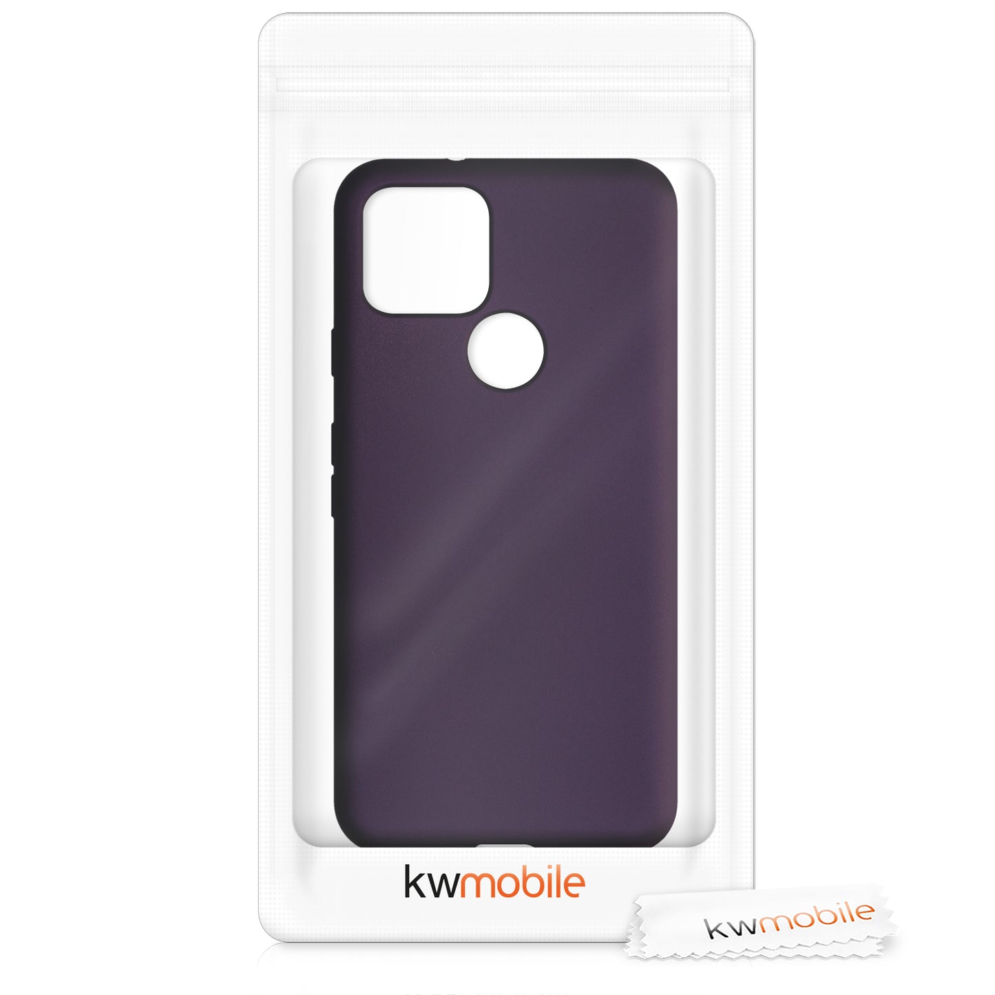 kwmobile Case for Google Pixel 5 Silicone Cover Protective Case