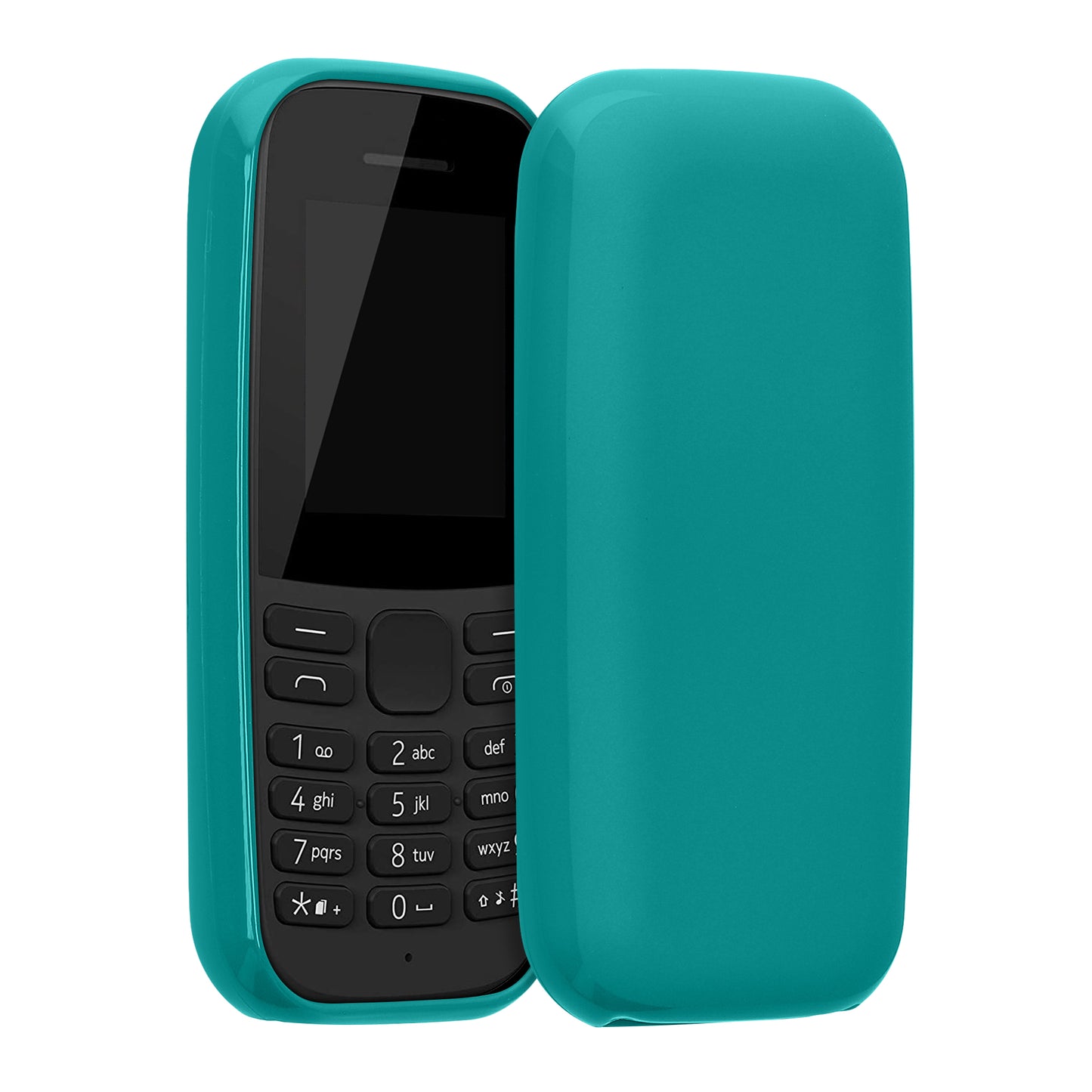 kwmobile Phone Case for Nokia 105 (2019) Case - Wireless Charging - Protective Cover