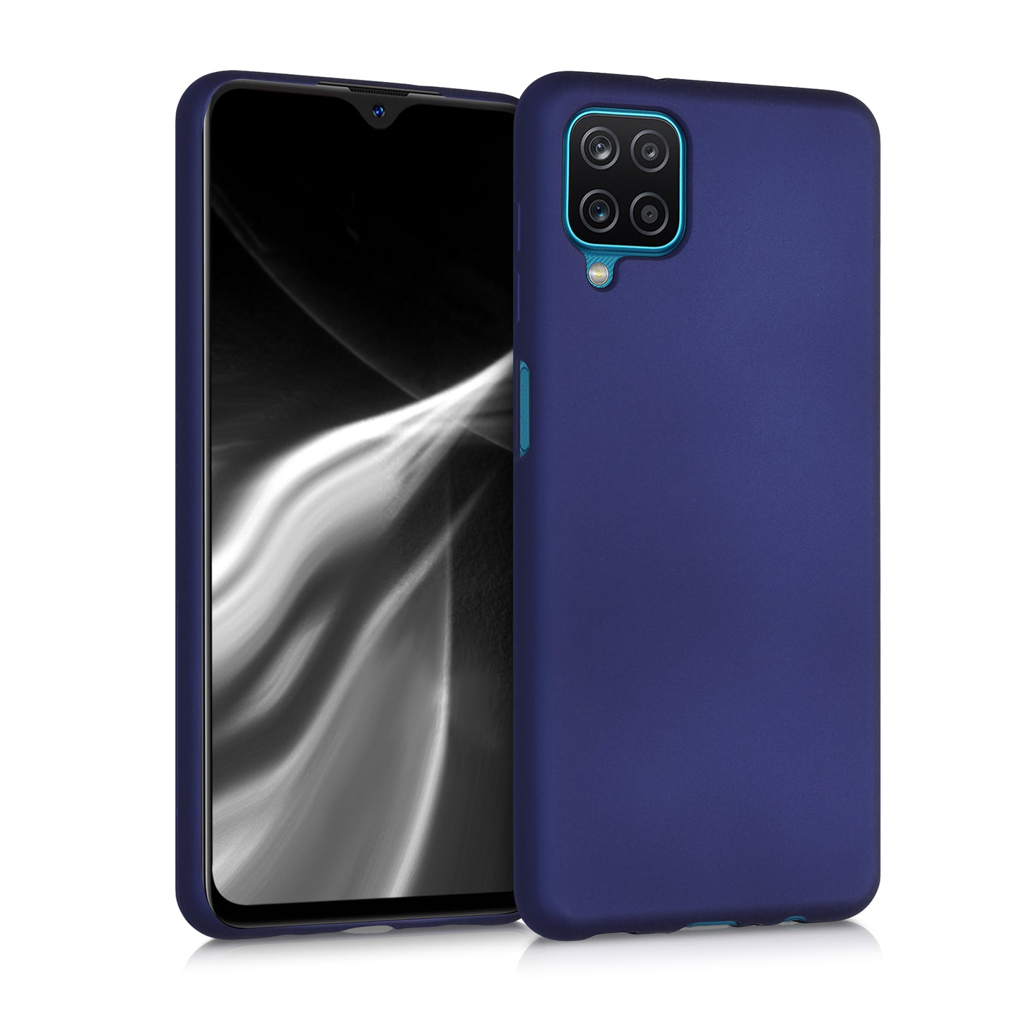 kwmobile Phone Case for Samsung Galaxy A12 - Silicone Cover Protector