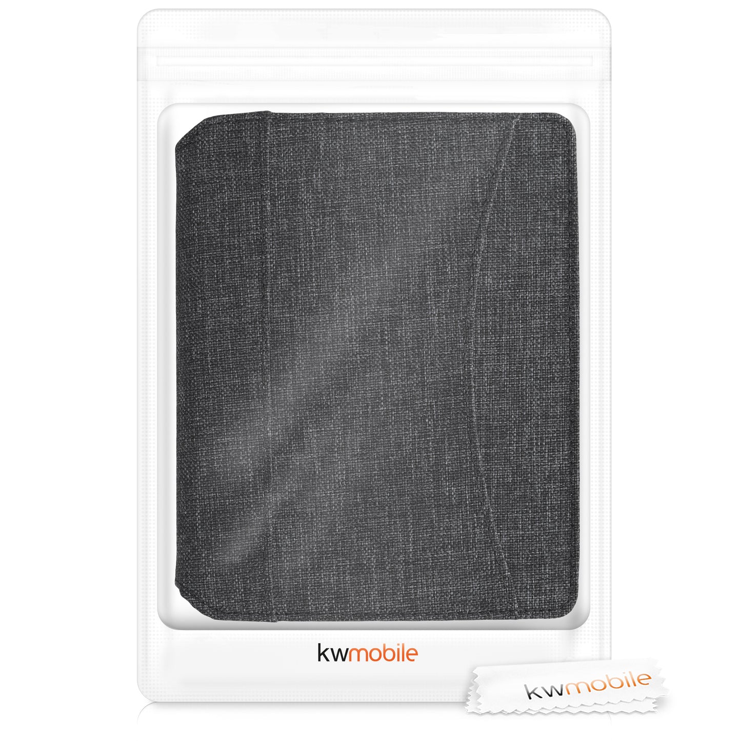 kwmobile Flip Case compatible with Kobo Aura Edition 1 - Front Pocket Hand Strap