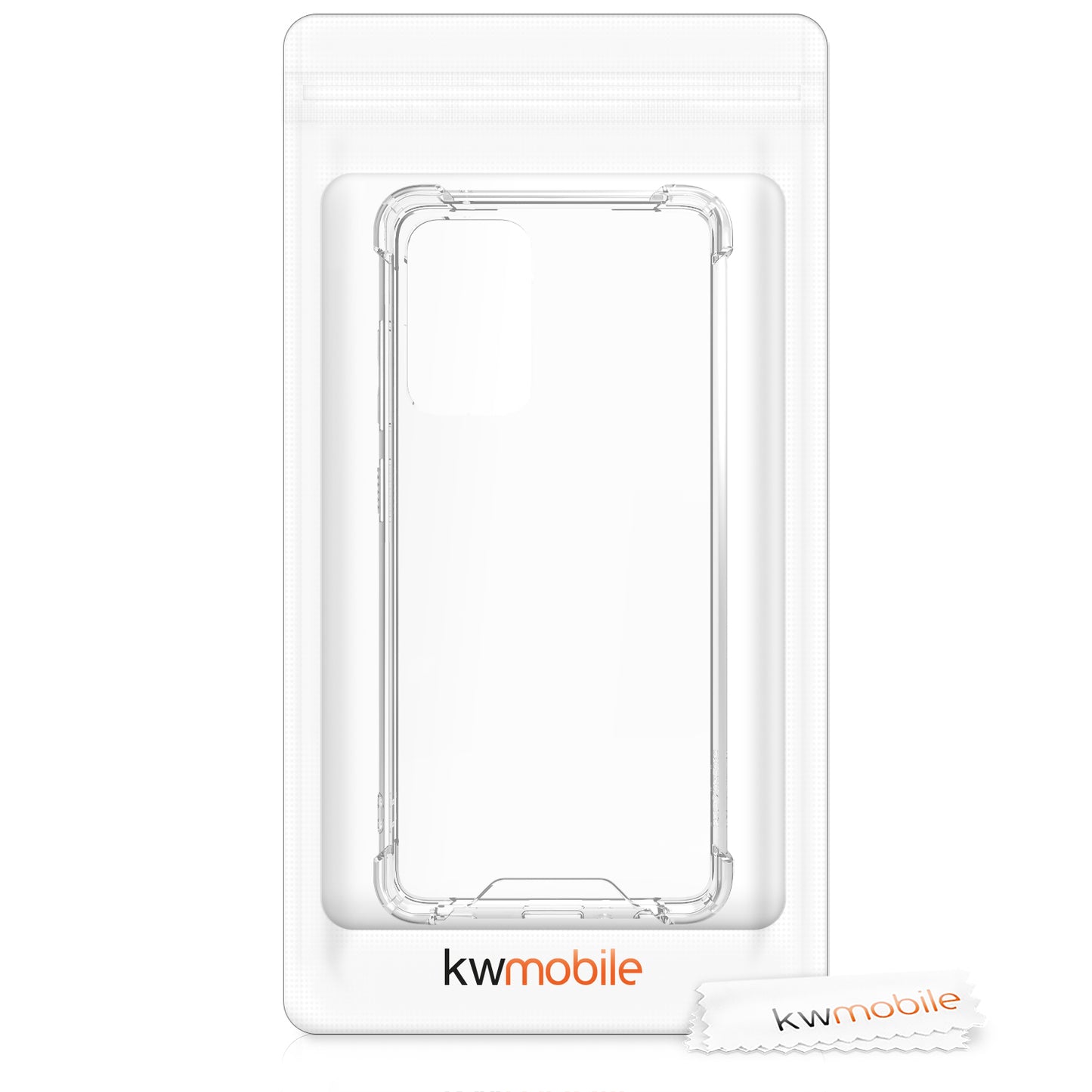 kwmobile Necklace Case Compatible with Samsung Galaxy A52 / A52 5G / A52s 5G Silicone Cover with Lanyard
