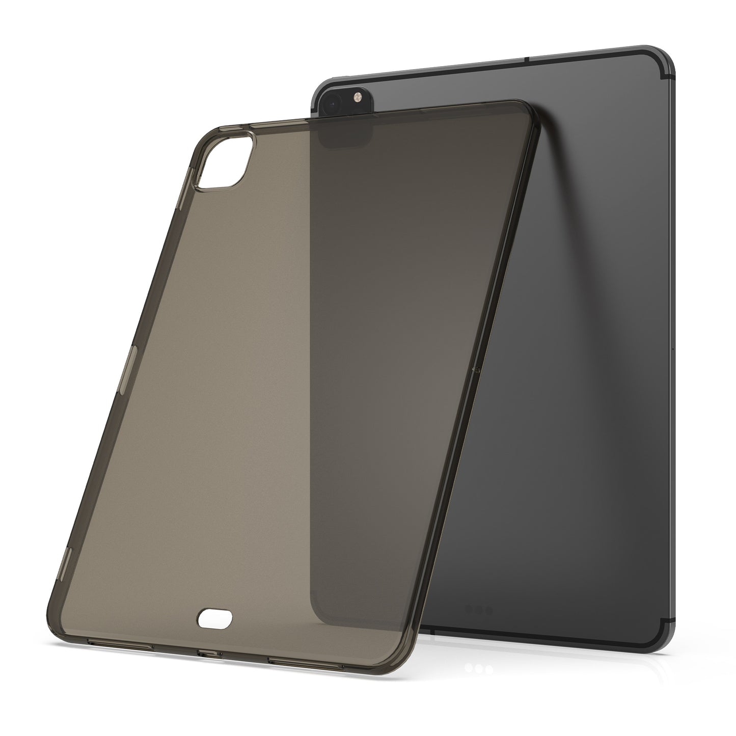 kwmobile Case compatible with Apple iPad Air 11" (6th Gen 2024) / Air 4 / 5 / iPad Pro 11" (2020/2021/2022) Case - Soft Silicone Case Transparent - Tablet Cover