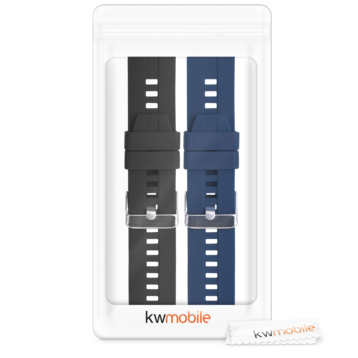 kwmobile Watch Strap for Huami Amazfit Bip / Bip Lite - Fitness Tracker Band Set Replacement Strap Smartwatch