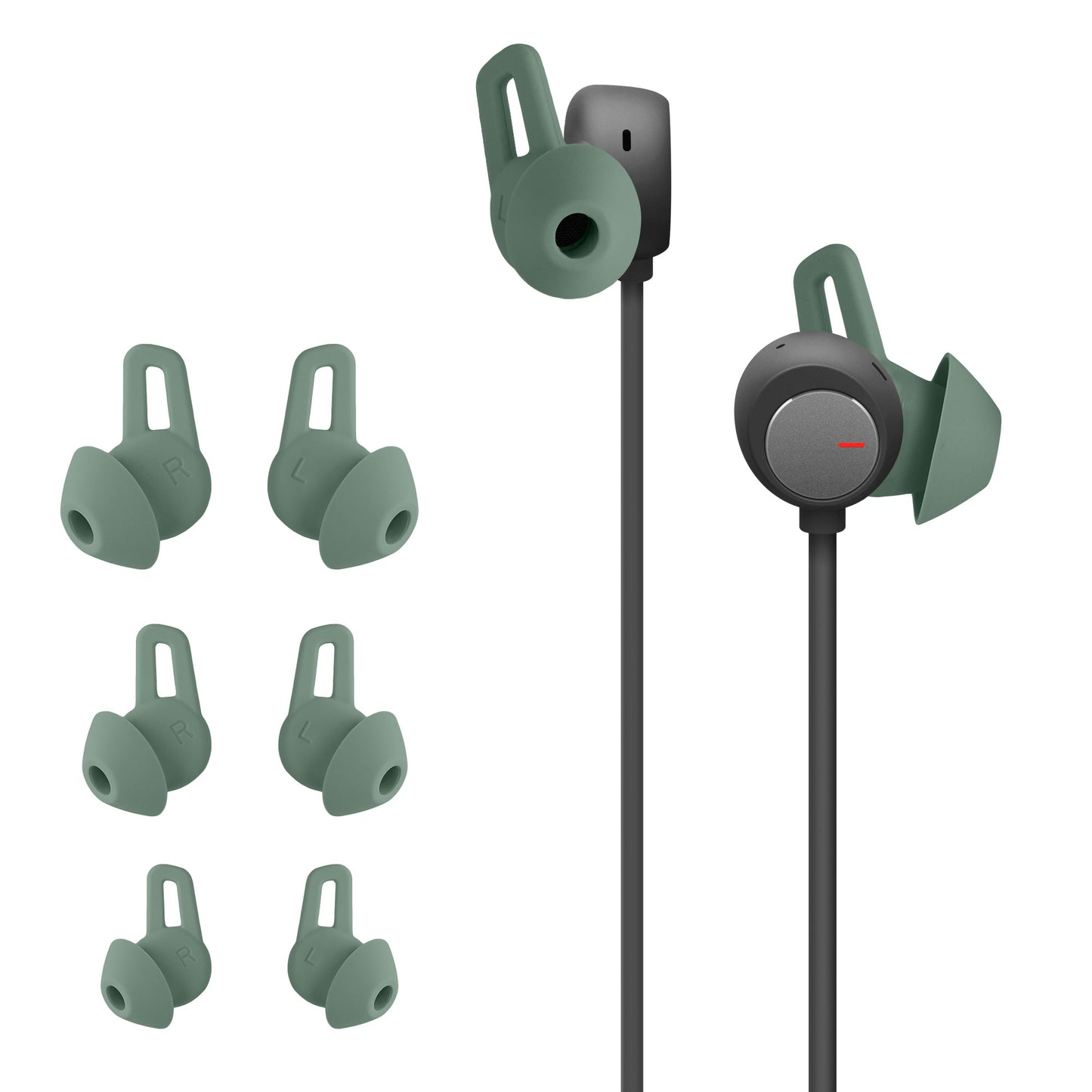 kwmobile Earpads compatible with Huawei FreeLace Pro
