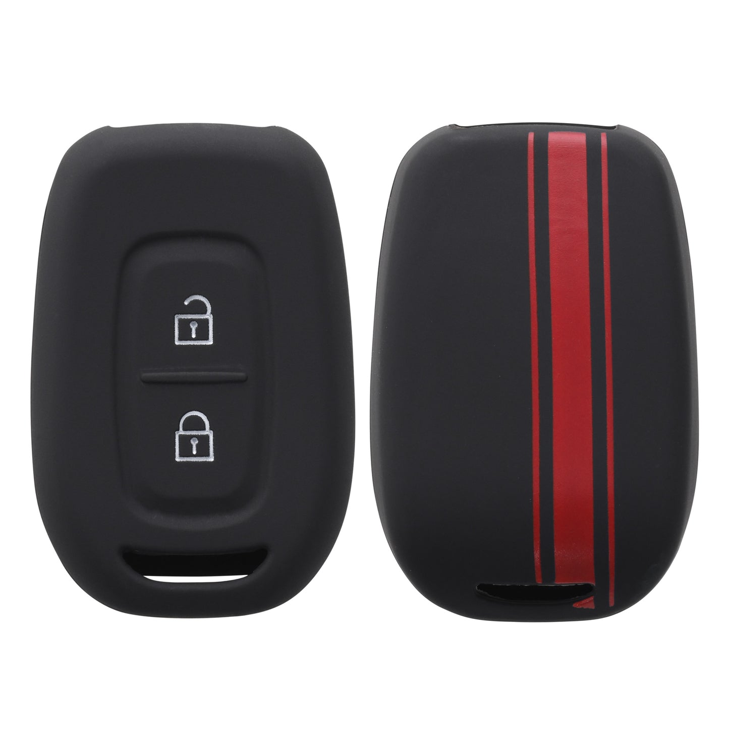 kwmobile Car Key Cover Compatible with Renault Dacia 2-Button Remote Car Key Cover