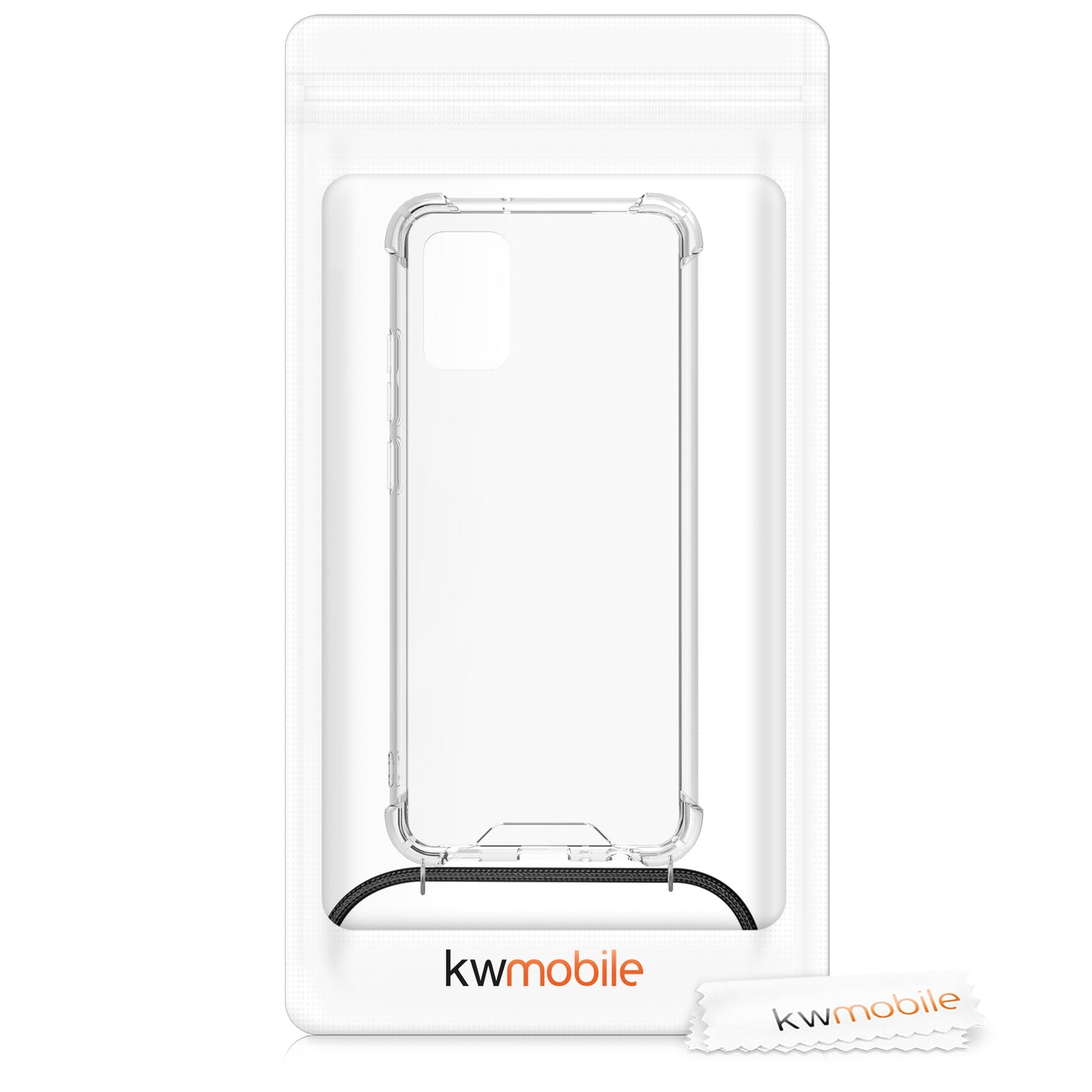 kwmobile Necklace Case compatible with Samsung Galaxy A02s Case