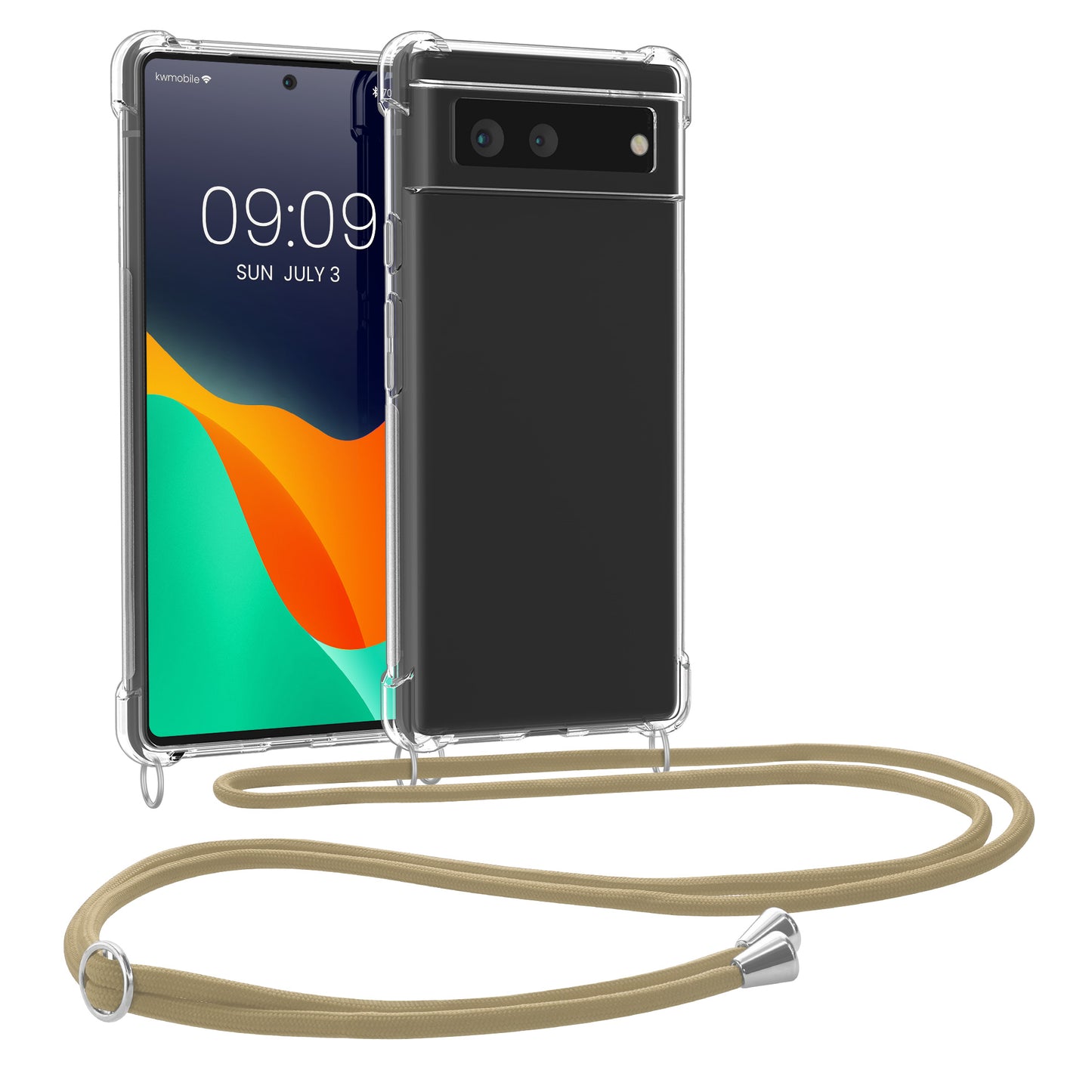 kwmobile Necklace Case Compatible with Google Pixel 6 Case