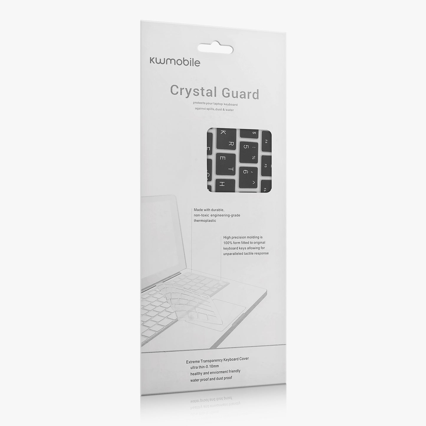kwmobile Keyboard Protector for Apple MacBook Pro 14" (2021) A2442 - QWERTY Russian Keyboard Cover
