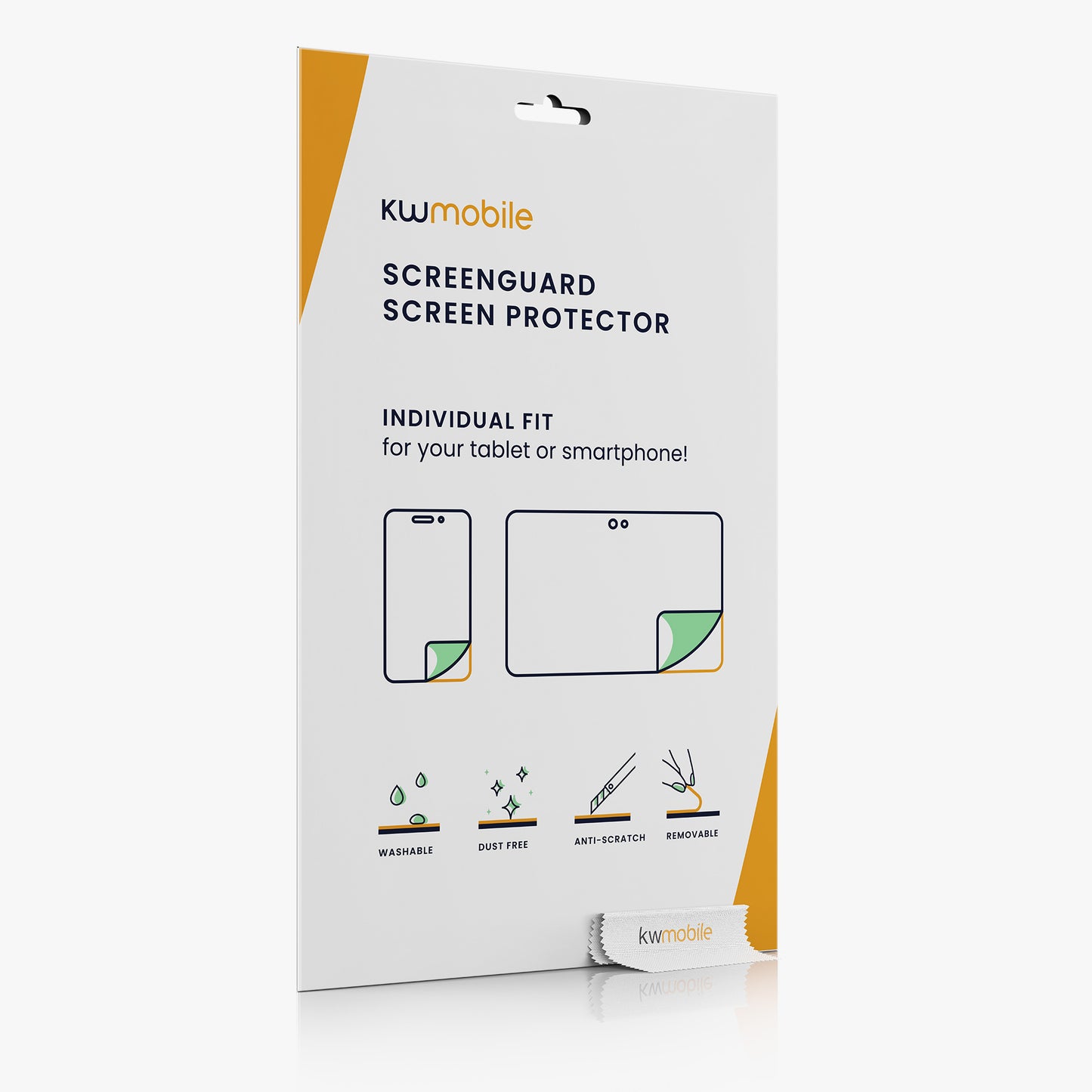 kwmobile Film compatible with Kobo Sage Full Screen eReader Screen Protector eBook Display Protection Anti-Glare