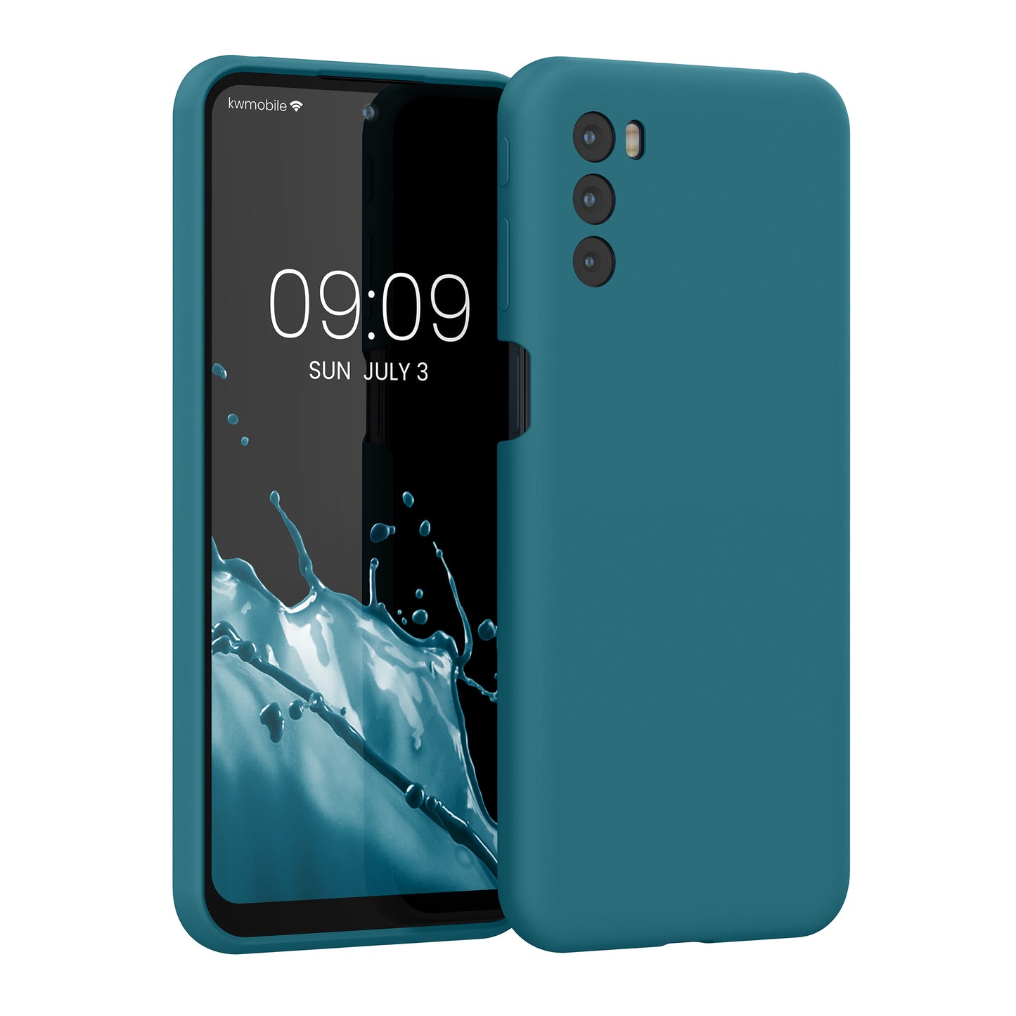 kwmobile Phone Case for Motorola Moto G31 / Moto G41 Case - Silicone - Wireless Charging - Protective Cover