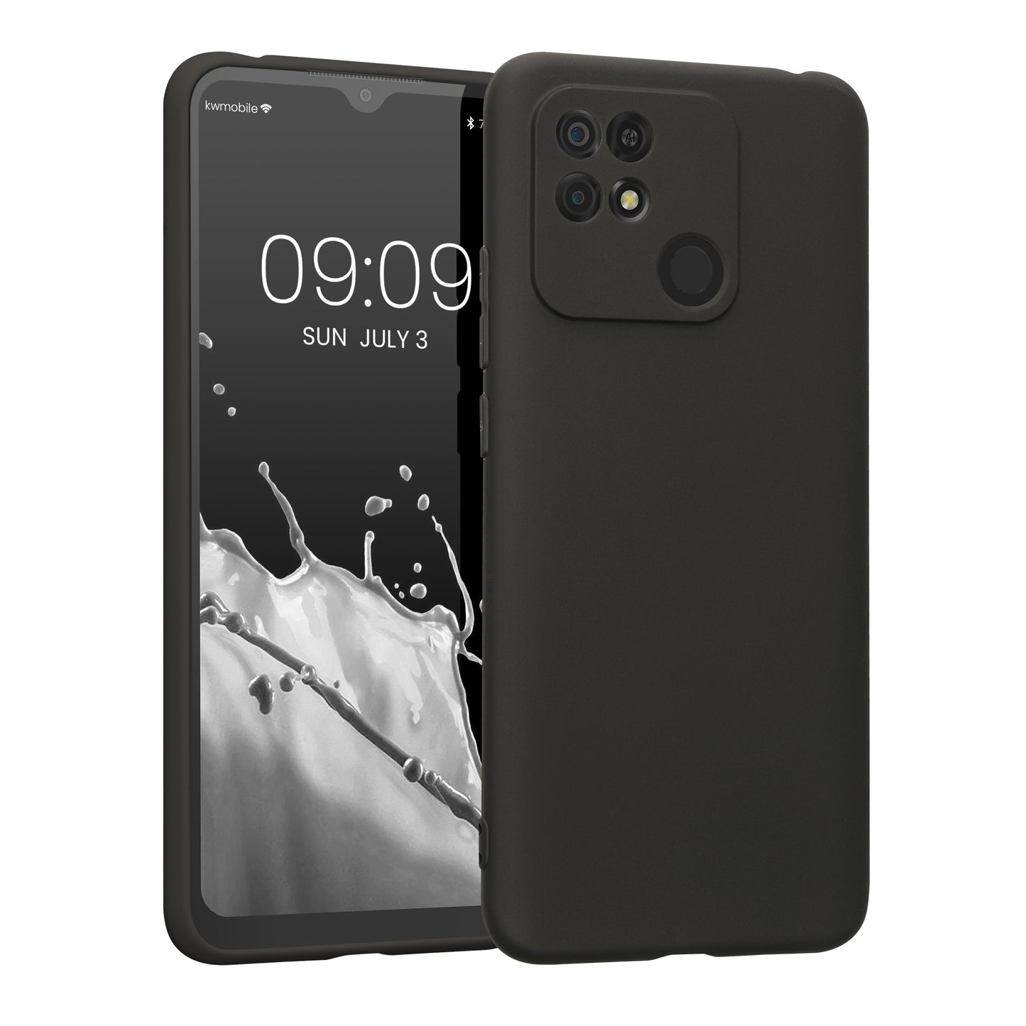 kwmobile Phone Case for Xiaomi Redmi 10C - Wireless Charging - Protective Cover