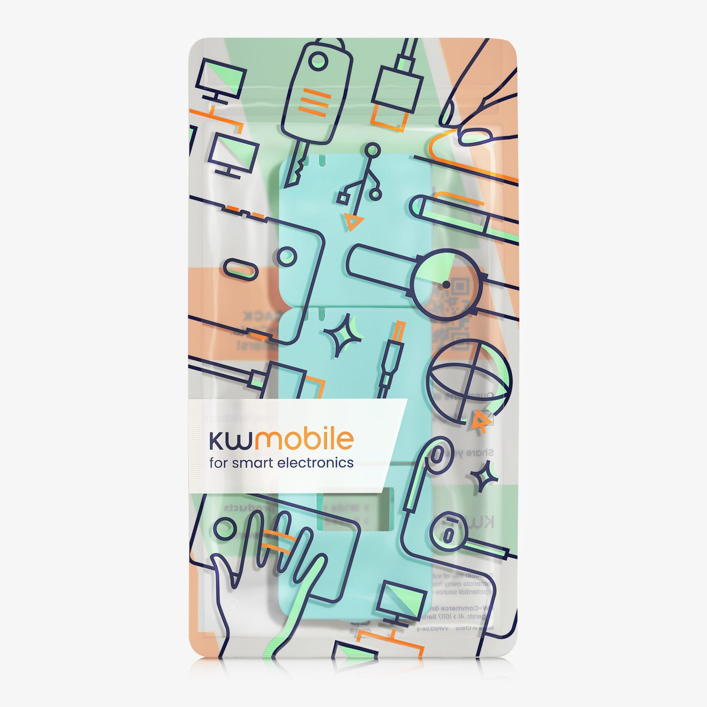 kwmobile Case Compatible with RODE Wireless Go Case - Soft Cover for Mini Microphone - Case