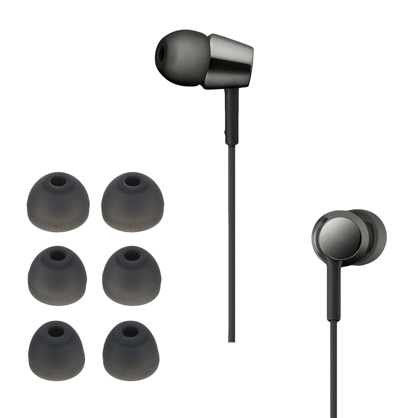 kwmobile Earpads compatible with Sony WI-C300 / WI-C400 / MDR-XB55AP / MDR-EX155AP
