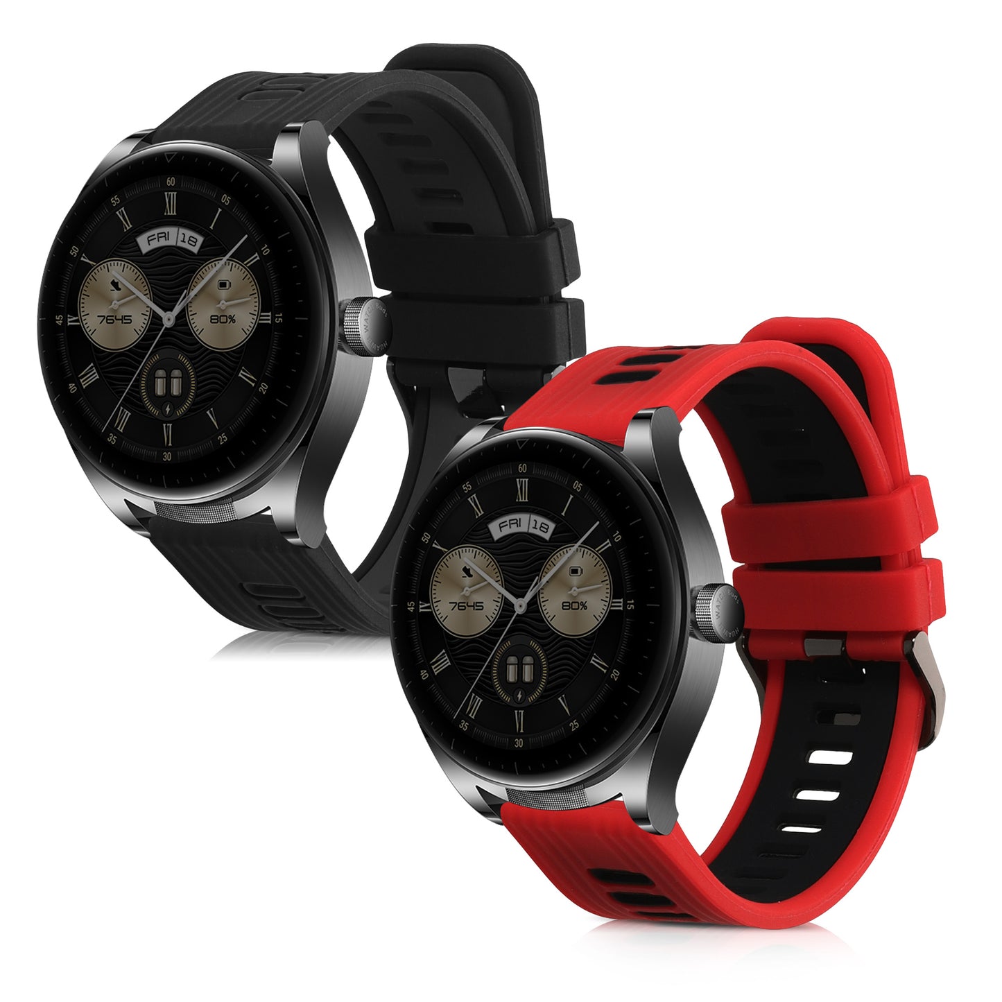 kwmobile Watch Strap for Huawei Watch Buds / GT3 SE Band Fitness Tracker Band Set Replacement Strap Smartwatch