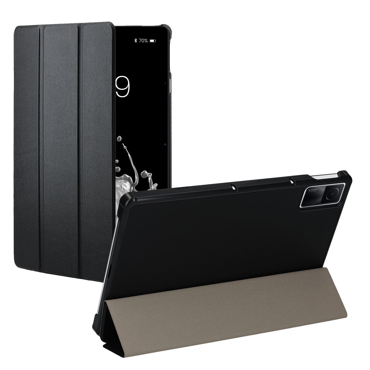 kwmobile Case compatible with Redmi Pad - Smart Cover Tablet Case Protective Cover - Stand