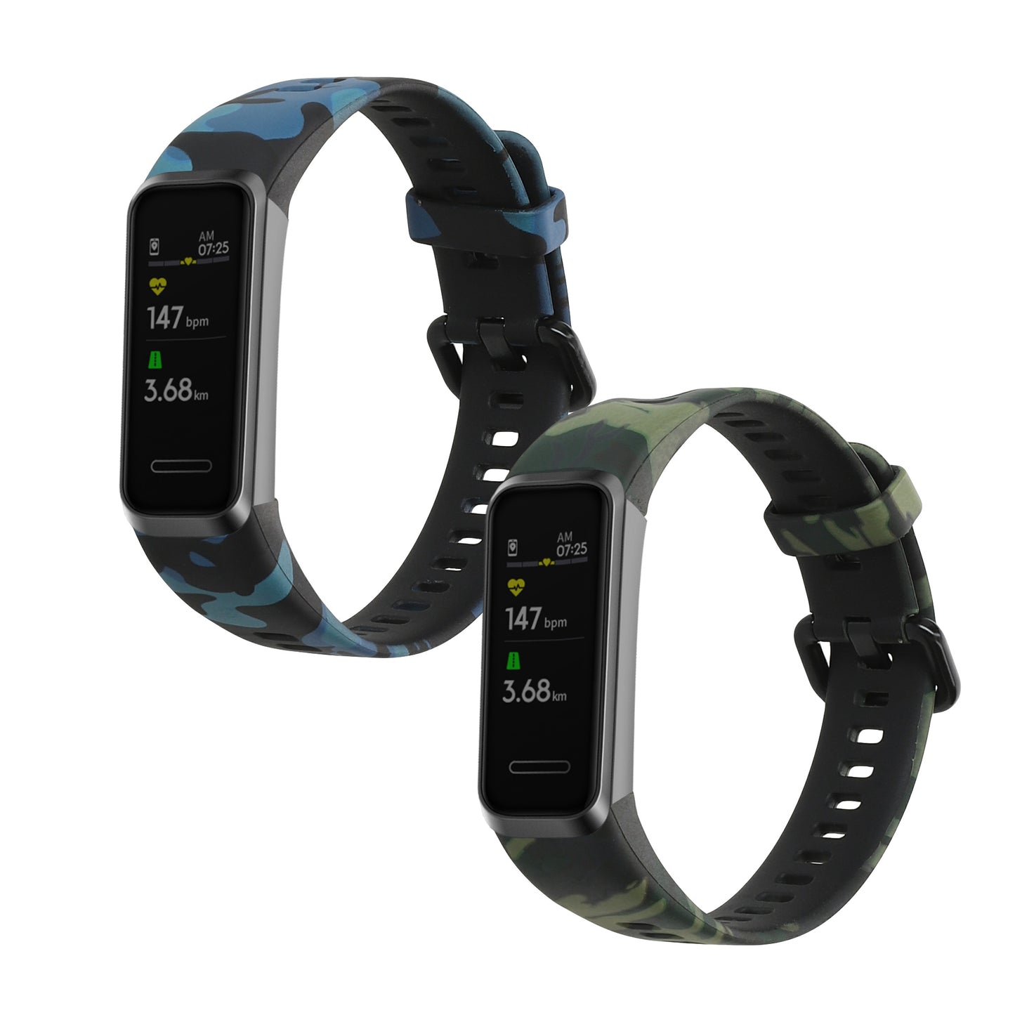 2x Strap compatible with Huawei Band 4