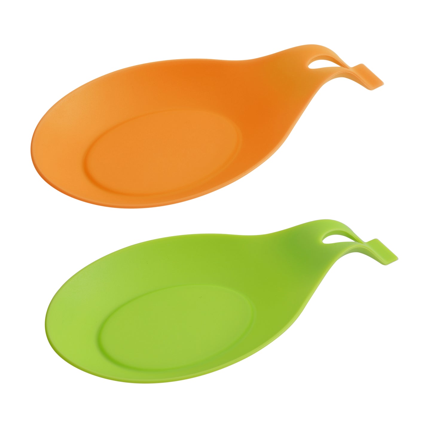 kwmobile Silicone Spoon Rest - Soft Spoon Holder for Cooking Utensils - Kitchen Spoon Holder 9.5 x 20 cm - Cooking Spoon Rest