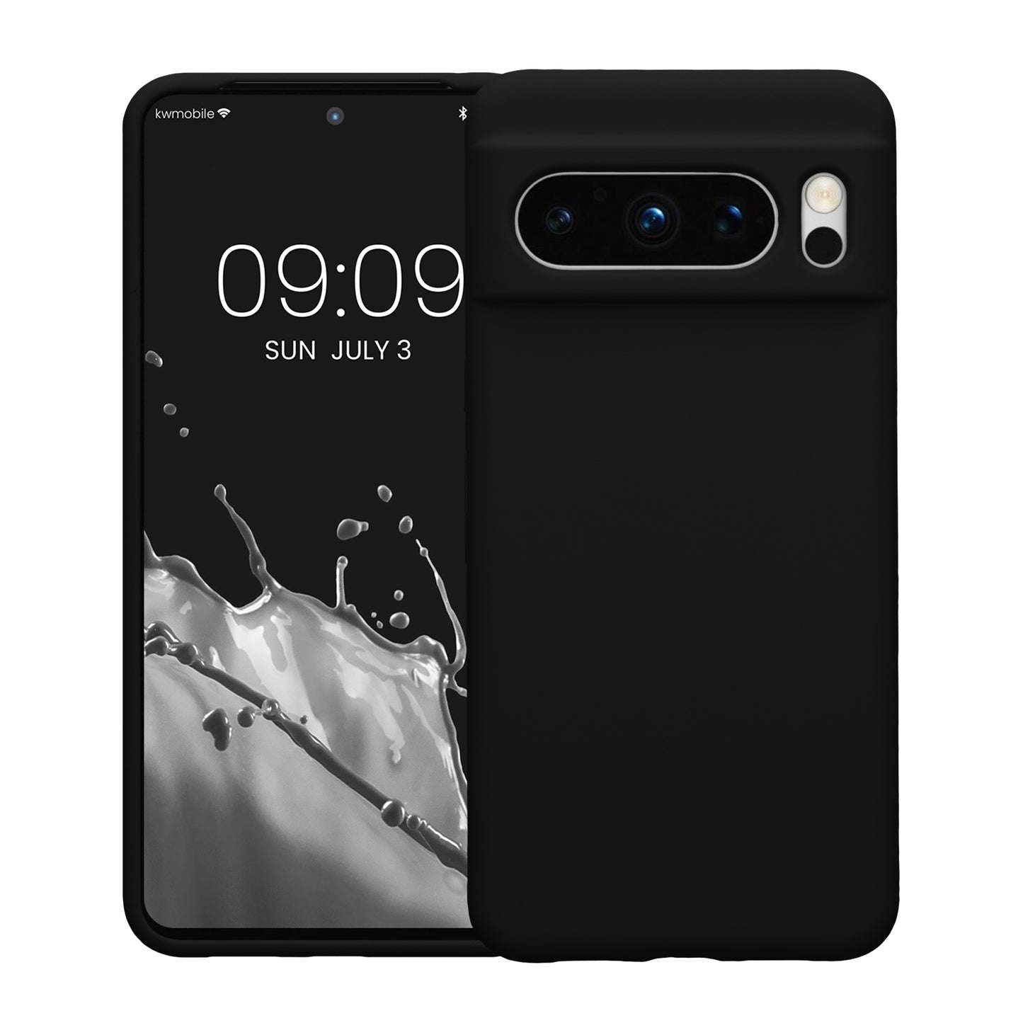 kwmobile Phone Case for Google Pixel 8 Pro Case, for Pixel 8 Pro Cover - Silicone Case - Wireless Charging