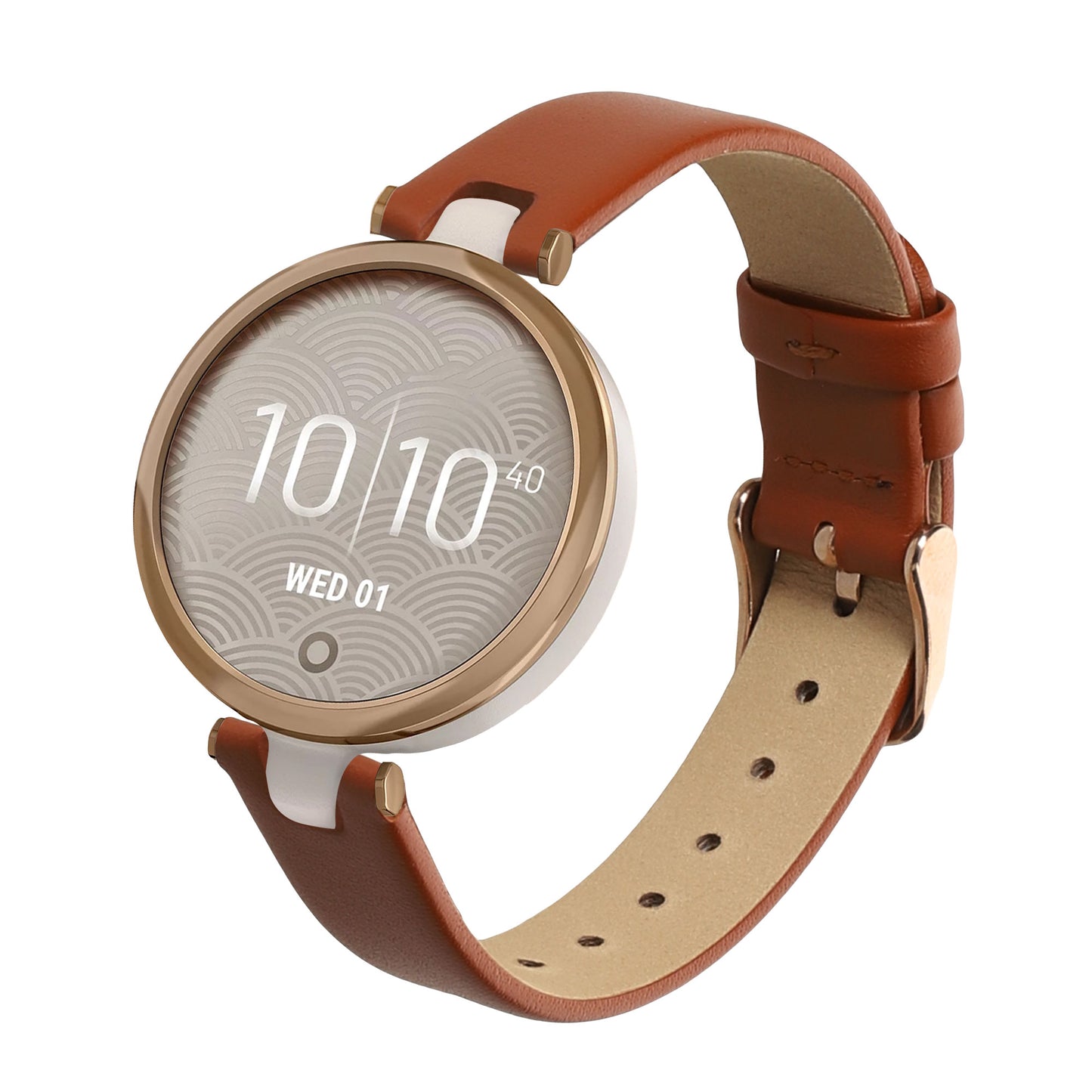 kwmobile Real Leather Watch Strap for Garmin Lily Sport Bracelet Replacement Strap for Fitness Tracker Replacement Band Smartwatch
