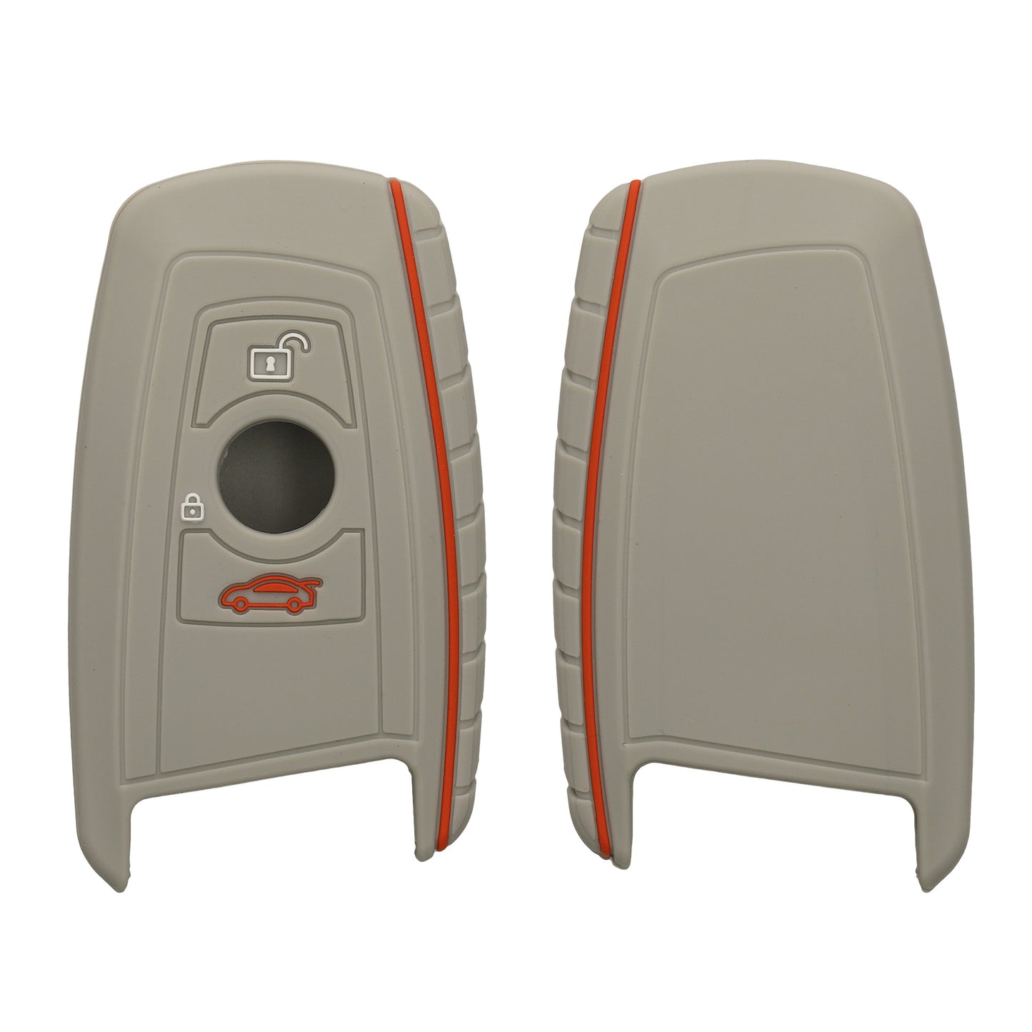 kwmobile Car Key Cover compatible with BMW 3-Button Key Fob (Keyless Go only)