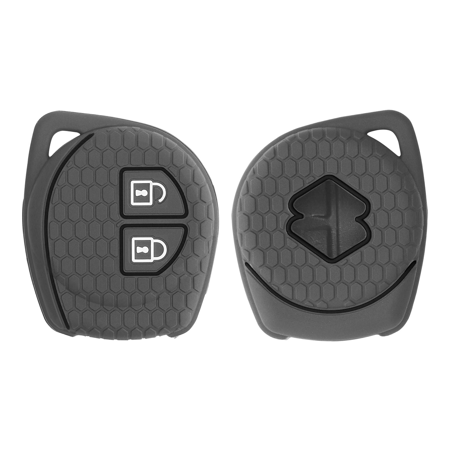 kwmobile Car Key Cover Compatible with Suzuki 2-Button Car Key