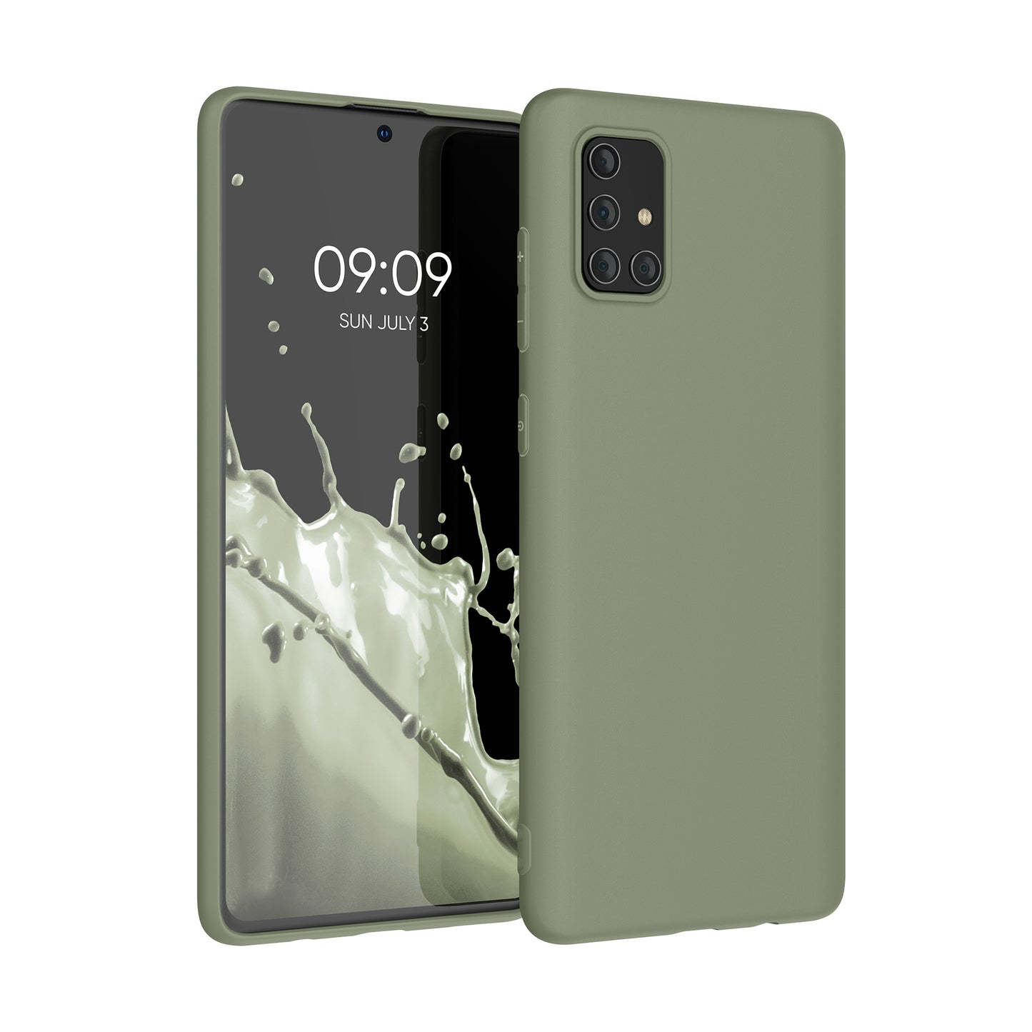 kwmobile Phone Case for Samsung Galaxy A71 - Wireless Charging - Protective Cover