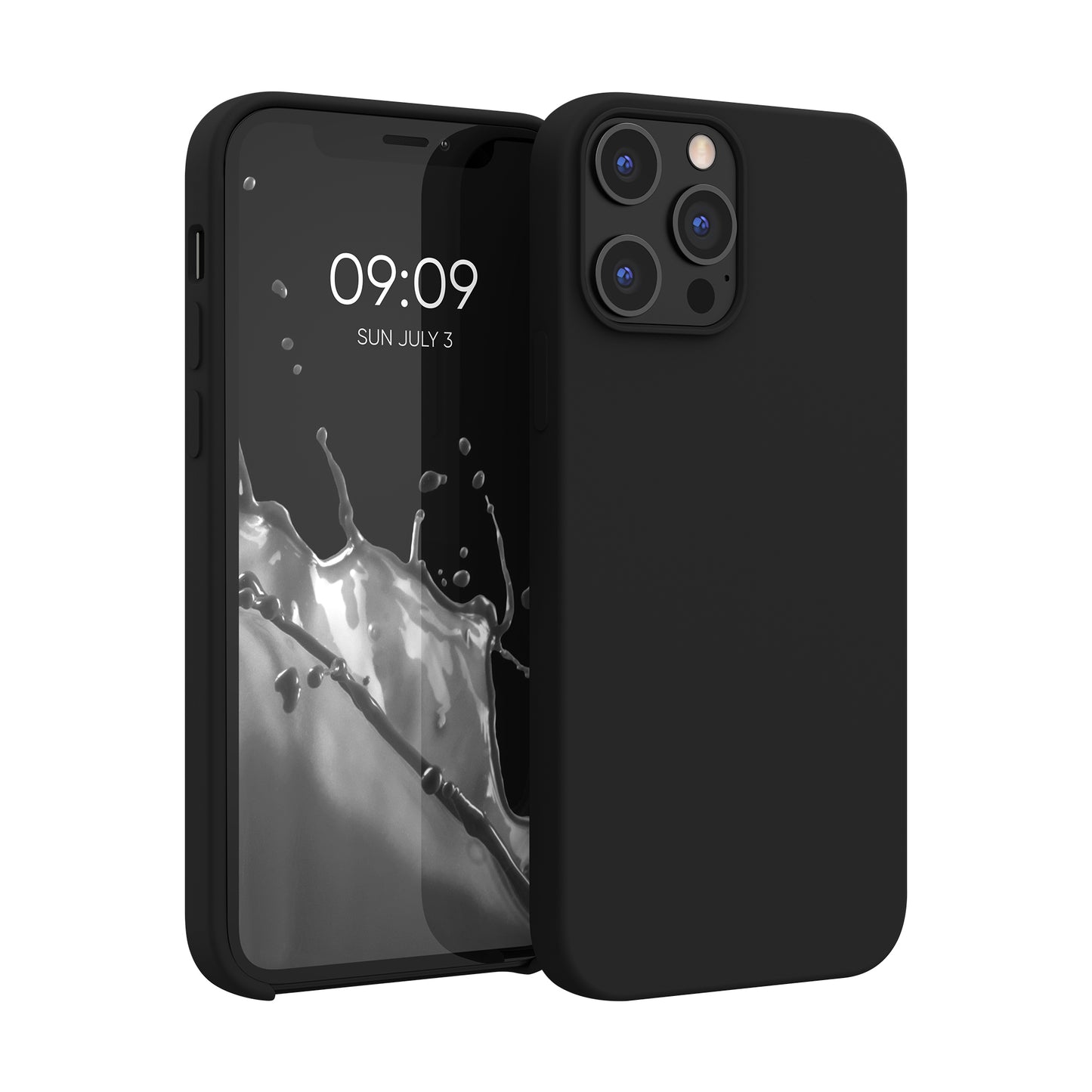kwmobile Phone Case for iPhone 12 Pro Max - Silicone Cover - Wireless Charging