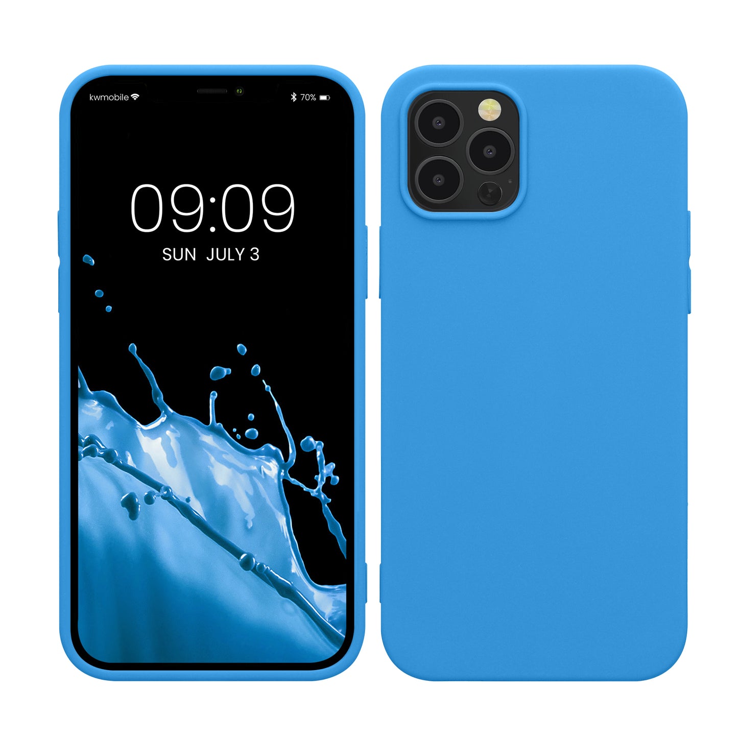 kwmobile Phone Case for Apple iPhone 12 / iPhone 12 Pro - Wireless Charging - Protective Cover
