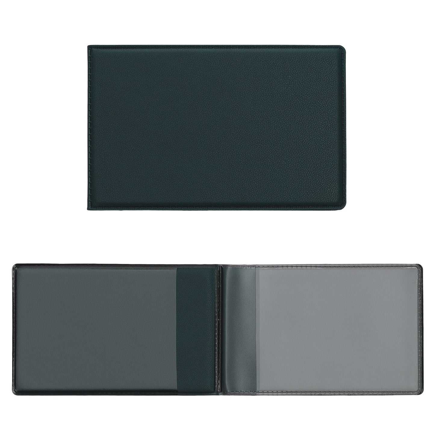 kwmobile 3in1 Faux Leather Card Holder - 10 x 6.5cm - Mini Credit Card Wallet - Case for Credit Card Sized Cards