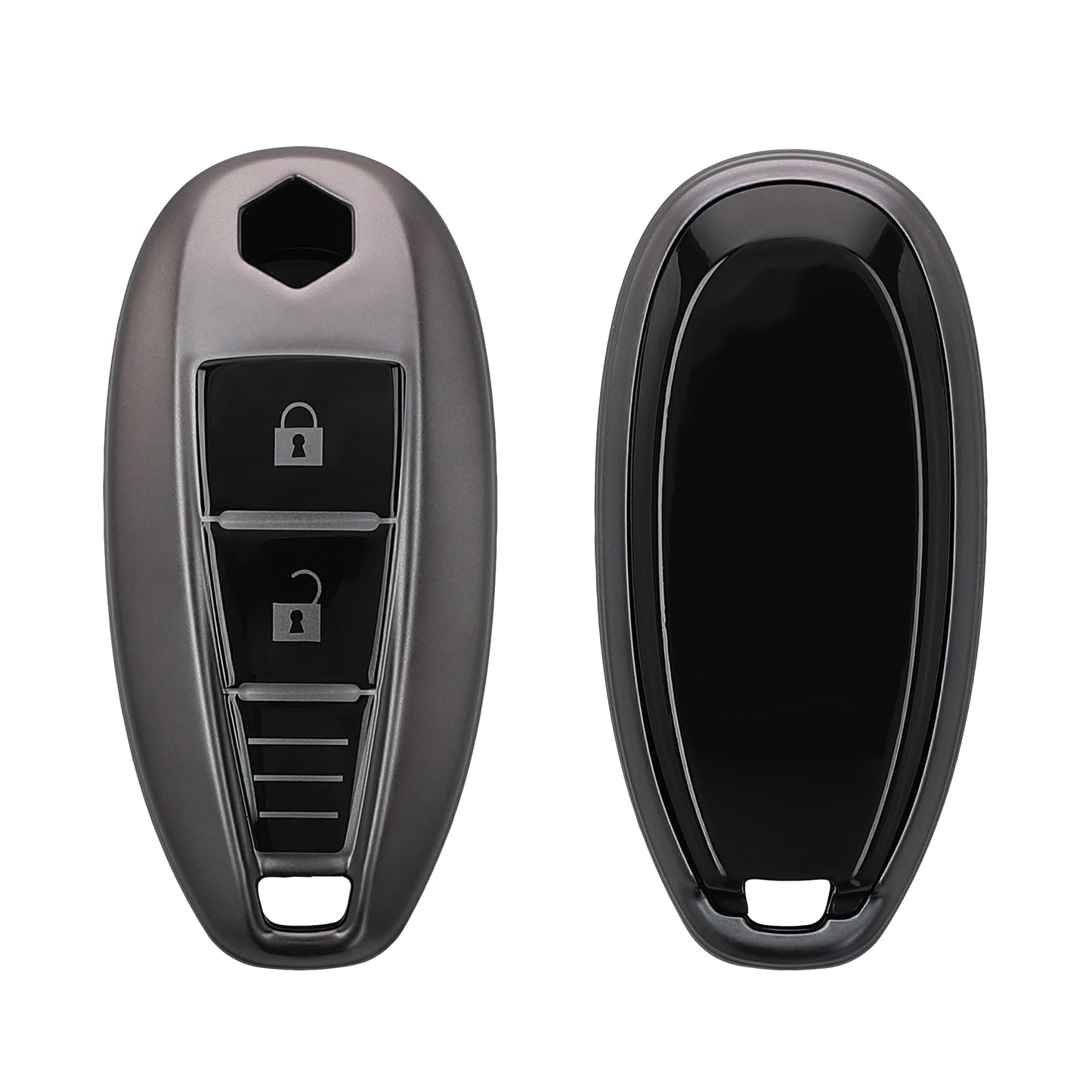 kwmobile Car Key Cover compatible with Suzuki Sport 2-Button Car Key Keyless Go - Silicone Protective Cover