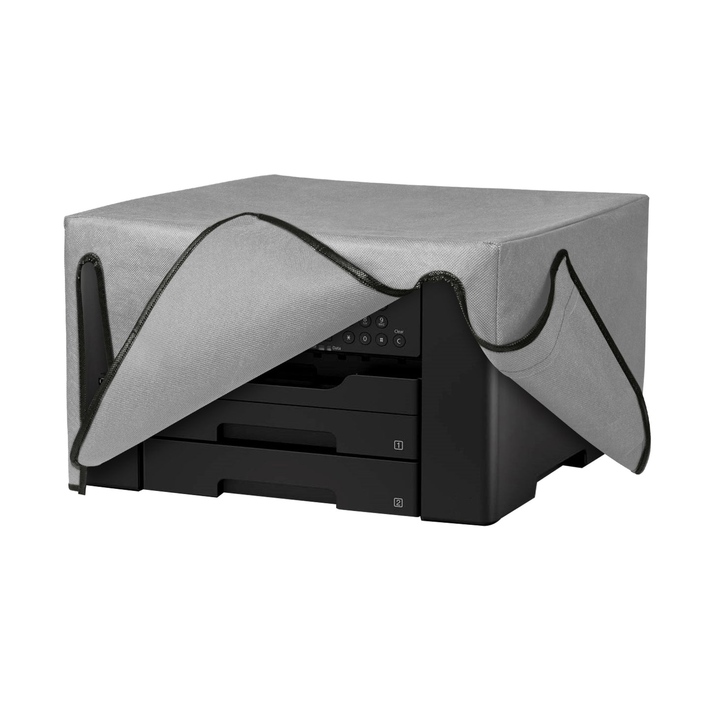 kwmobile Cover compatible with Epson WorkForce WF-7840DTWF / WF-7310DTW - Bag Case Printer - Dust Cover Protective Hood Protective Cover