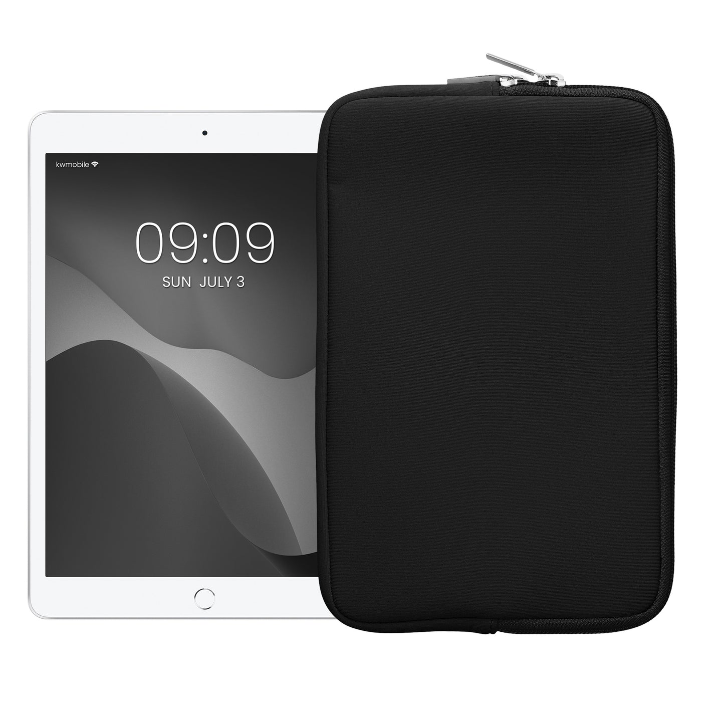 kwmobile Tablet Case compatible with 8"-8.4" Tablet - Universal Pouch Cover Case - Protective Sleeve