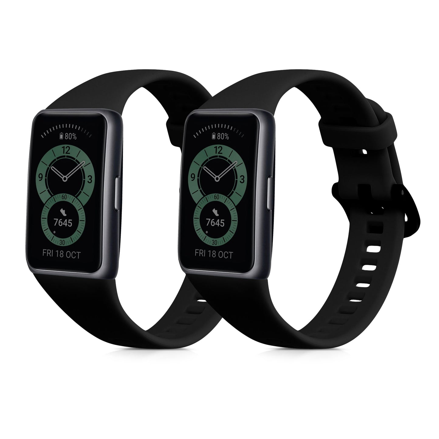 kwmobile Watch Strap for Huawei Band 6 Wristband Fitness Tracker Band Set Replacement Strap Smartwatch