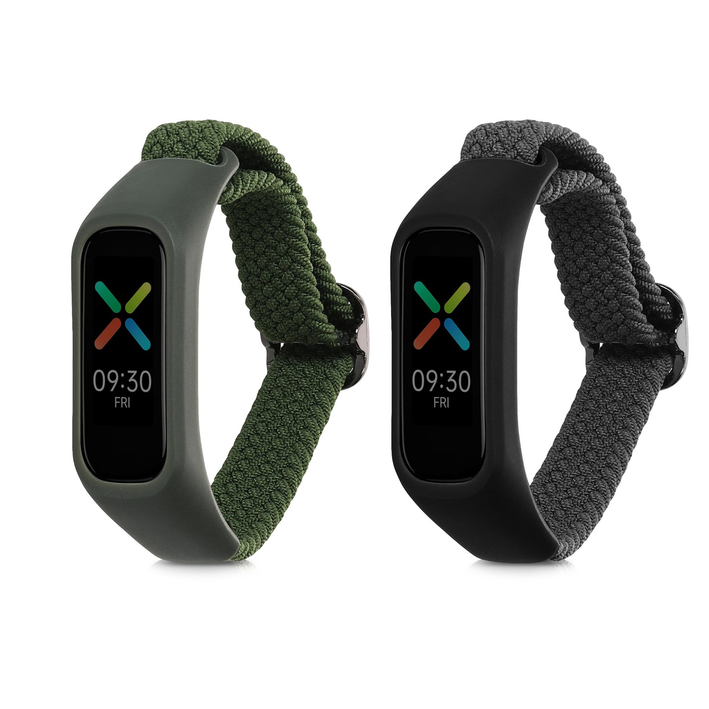 kwmobile Watch Strap for Oppo Band Sport Bracelet Fitness Tracker Band Set Replacement Strap Smartwatch