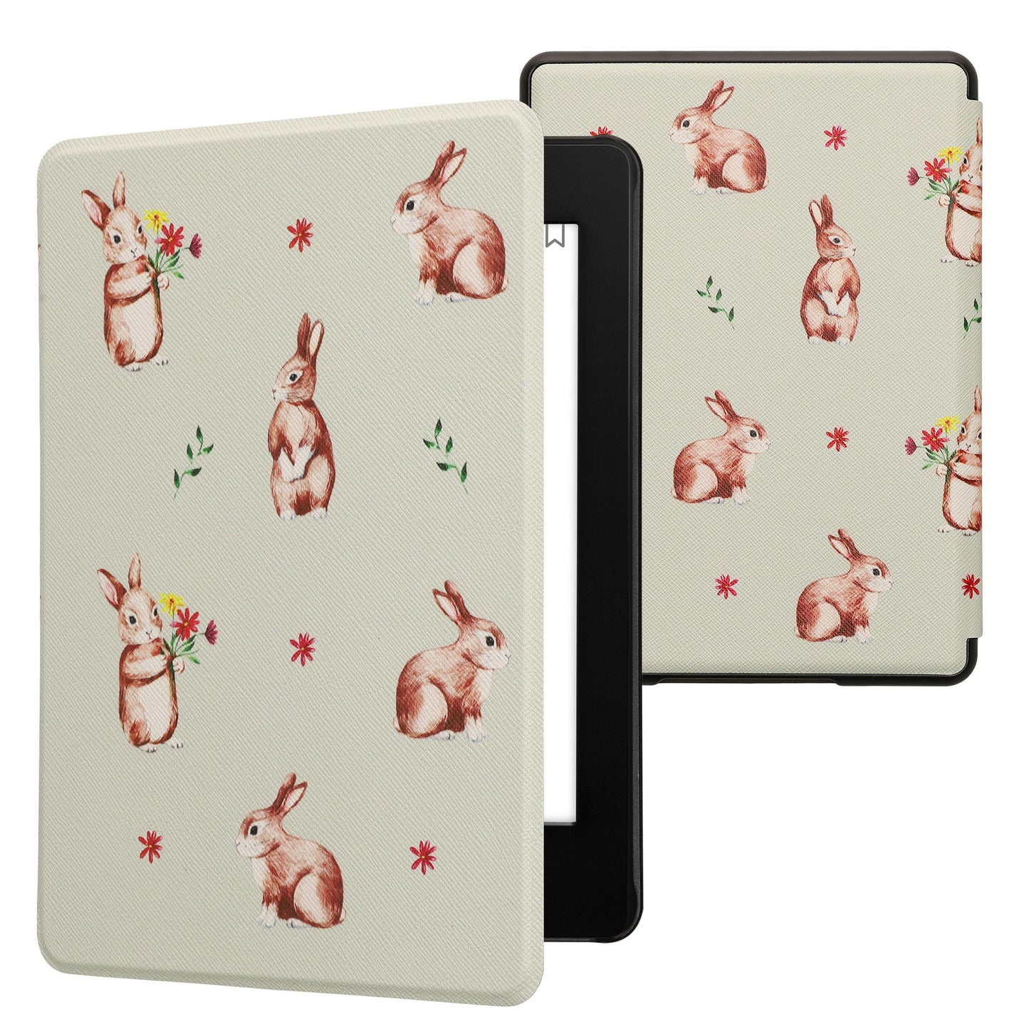 kwmobile Folding Case compatible with Amazon Kindle Paperwhite 11th Generation 2021 Case Flip Case with Magnetic Closure