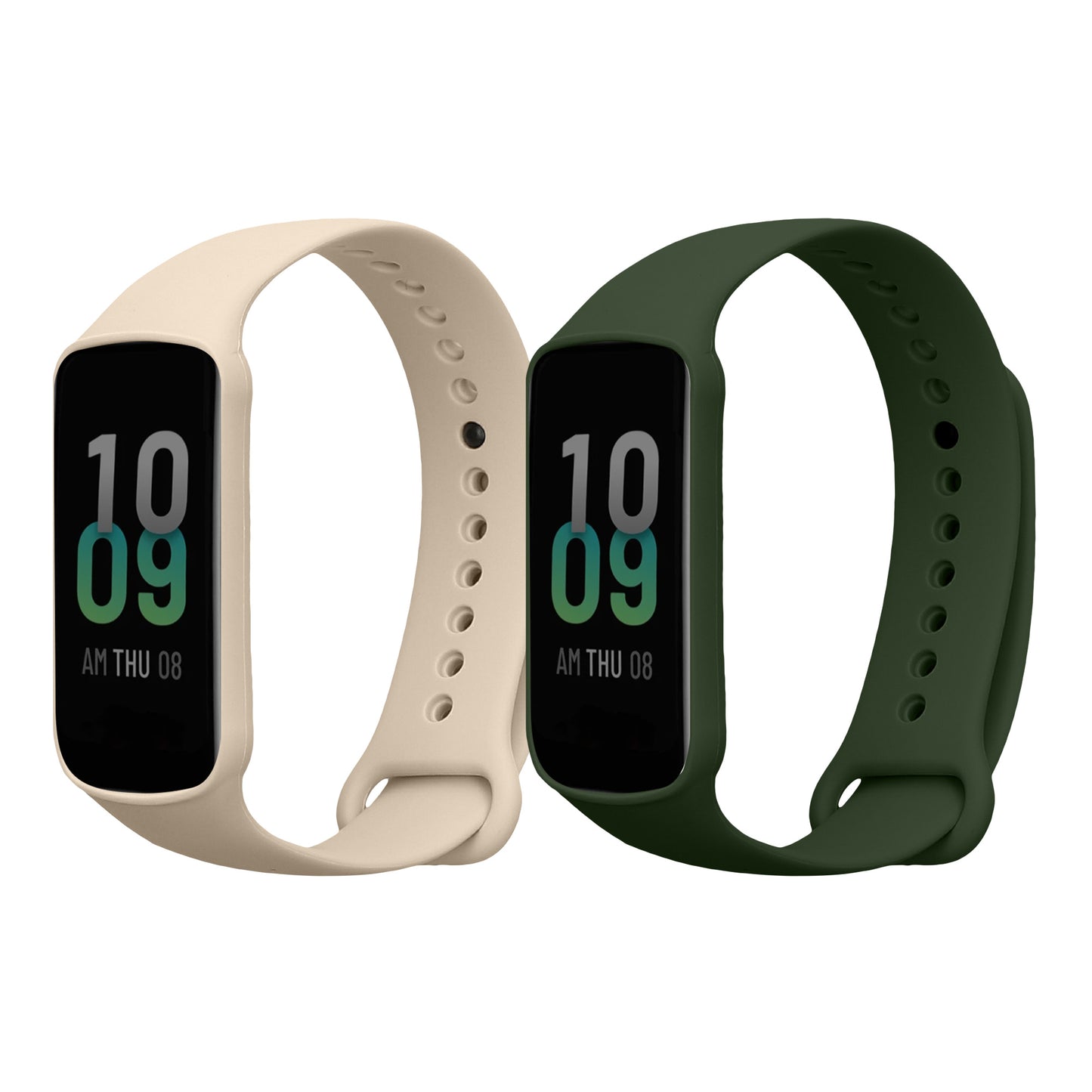 kwmobile Watch Strap for Amazfit Band 7 Bracelet Fitness Tracker Band Set Replacement Strap Smartwatch