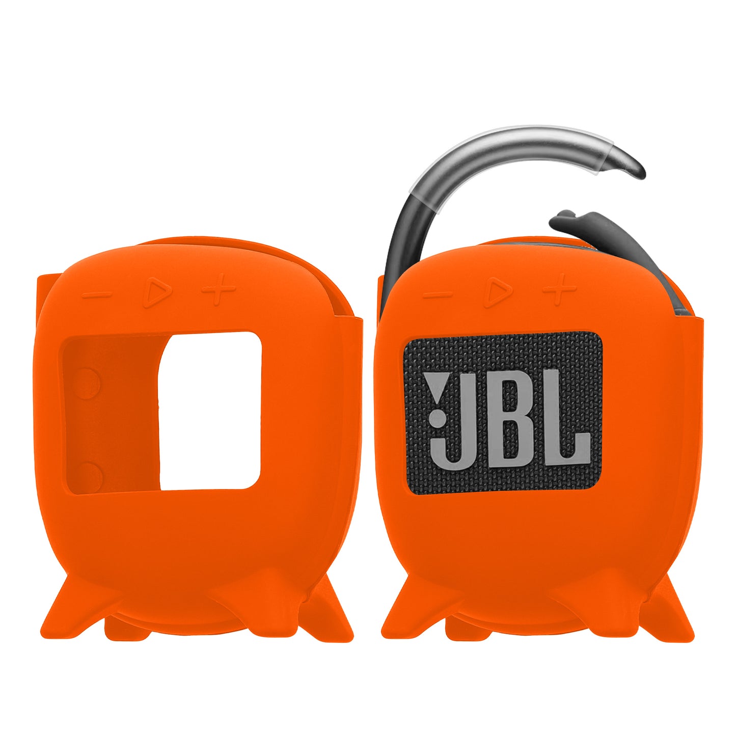 kwmobile Case compatible with JBL Clip 4 - Protective Cover for Mini Speaker - Bluetooth Speaker Cover