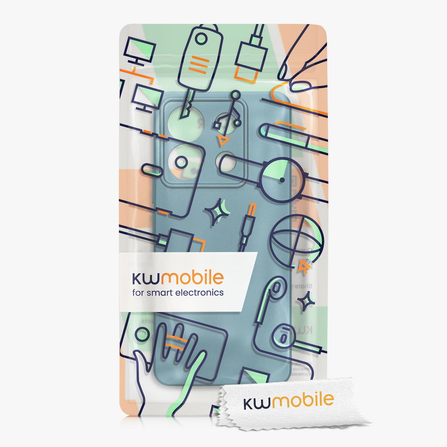 kwmobile Phone Case for Xiaomi Redmi Note 13 Pro 5G / Poco X6 5G - Protective Cover